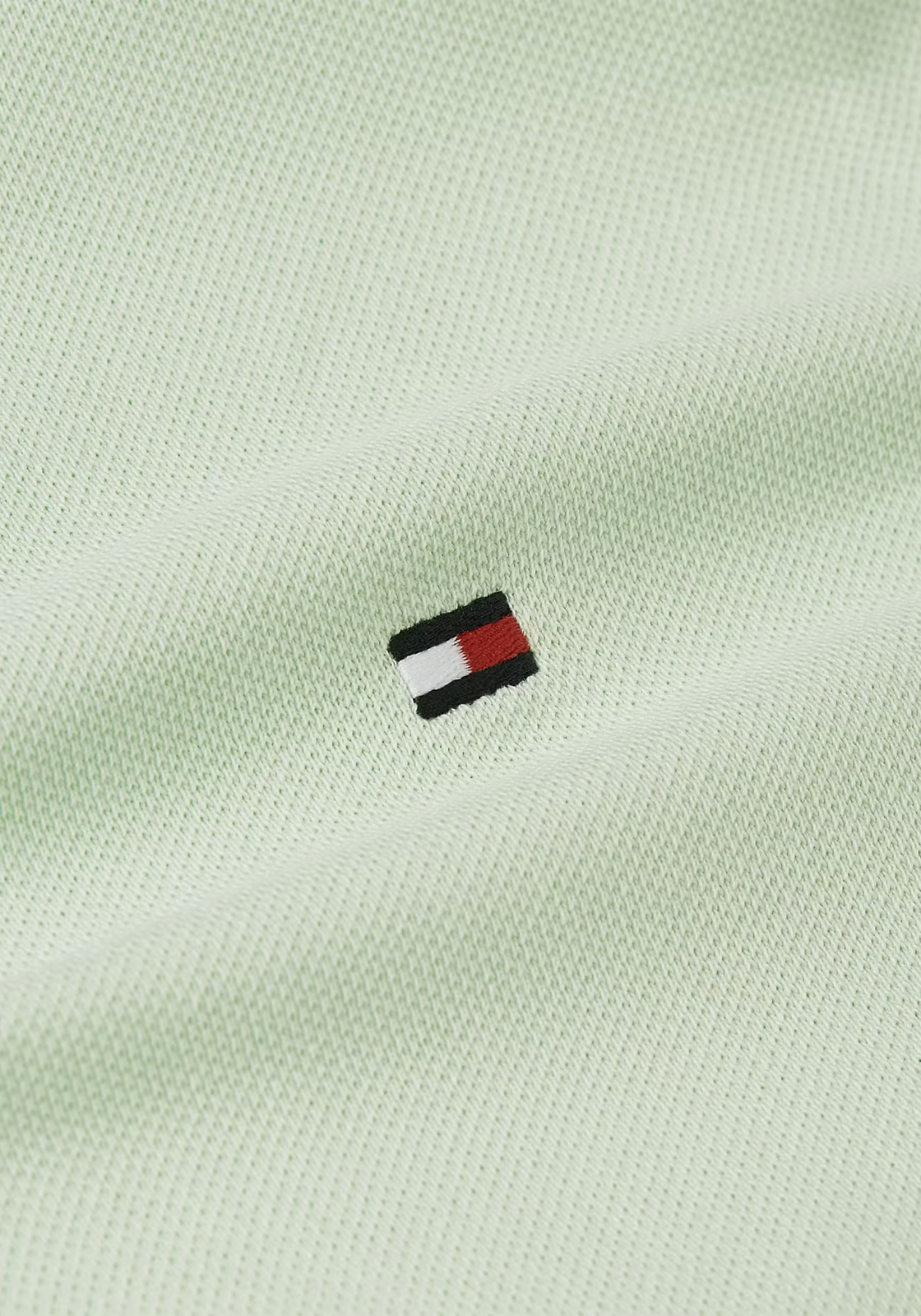 Tommy Hilfiger 1985 Slim Polo, heren poloshirt, groen Tommy Hilfiger 1985 Slim Polo, heren poloshirt, groen
