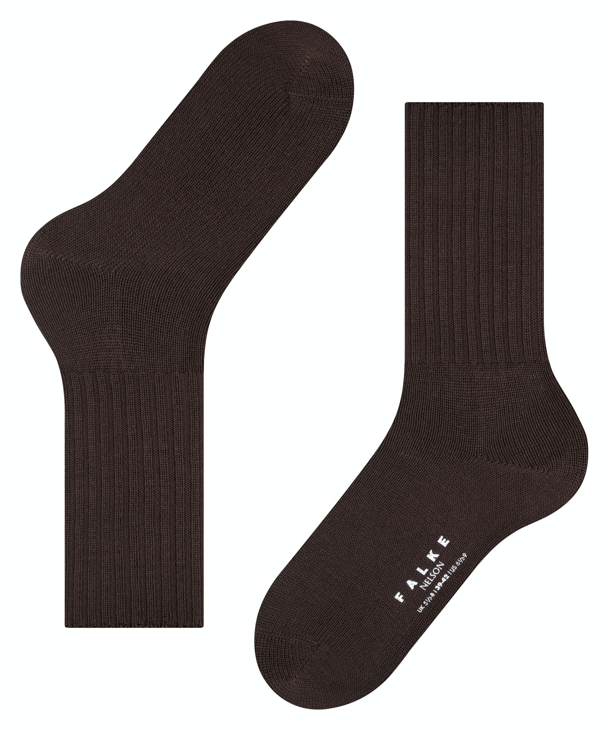 FALKE Nelson herensokken, bruin (brown)