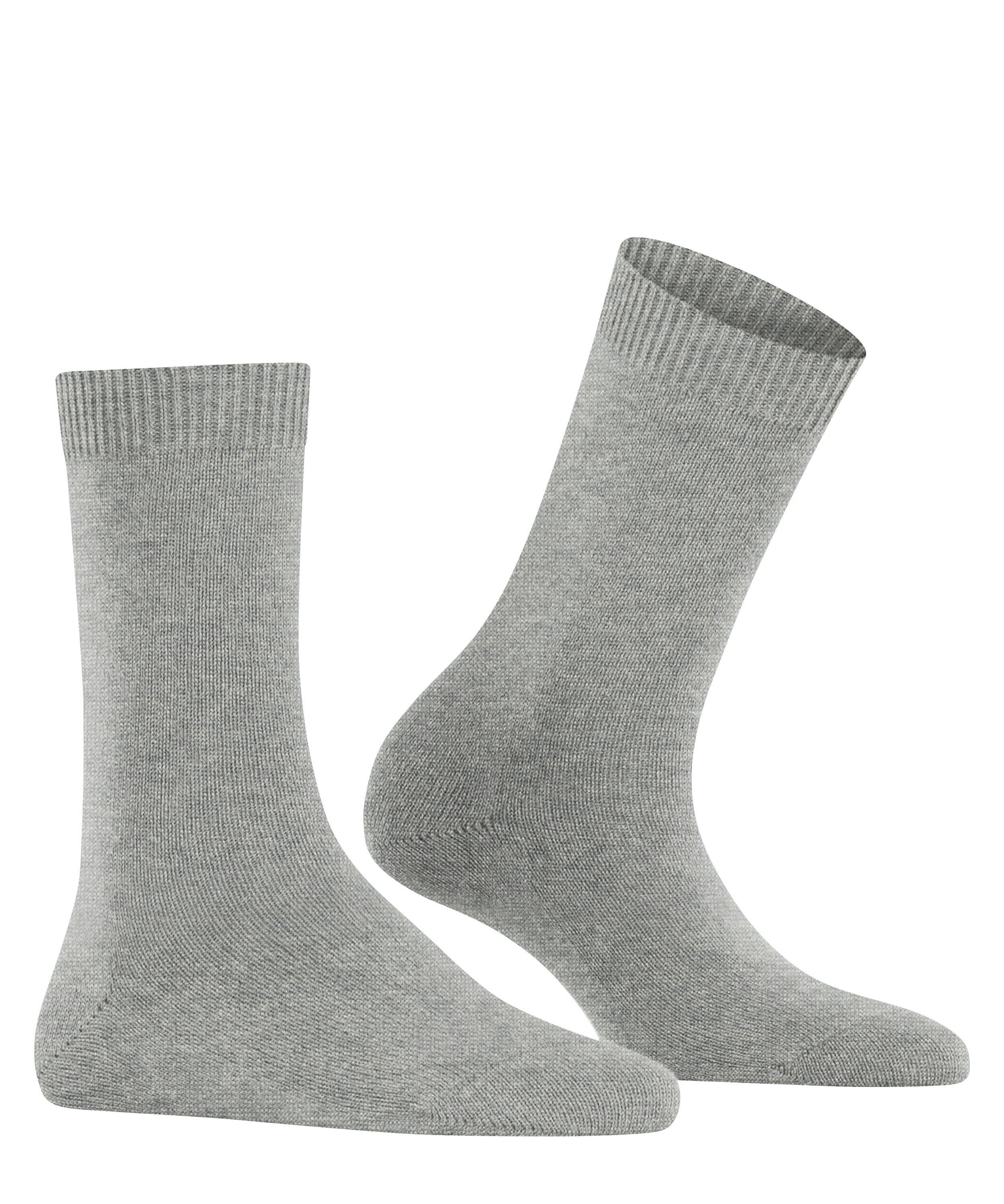 FALKE Cosy Wool damessokken, grijs (lt. heather)