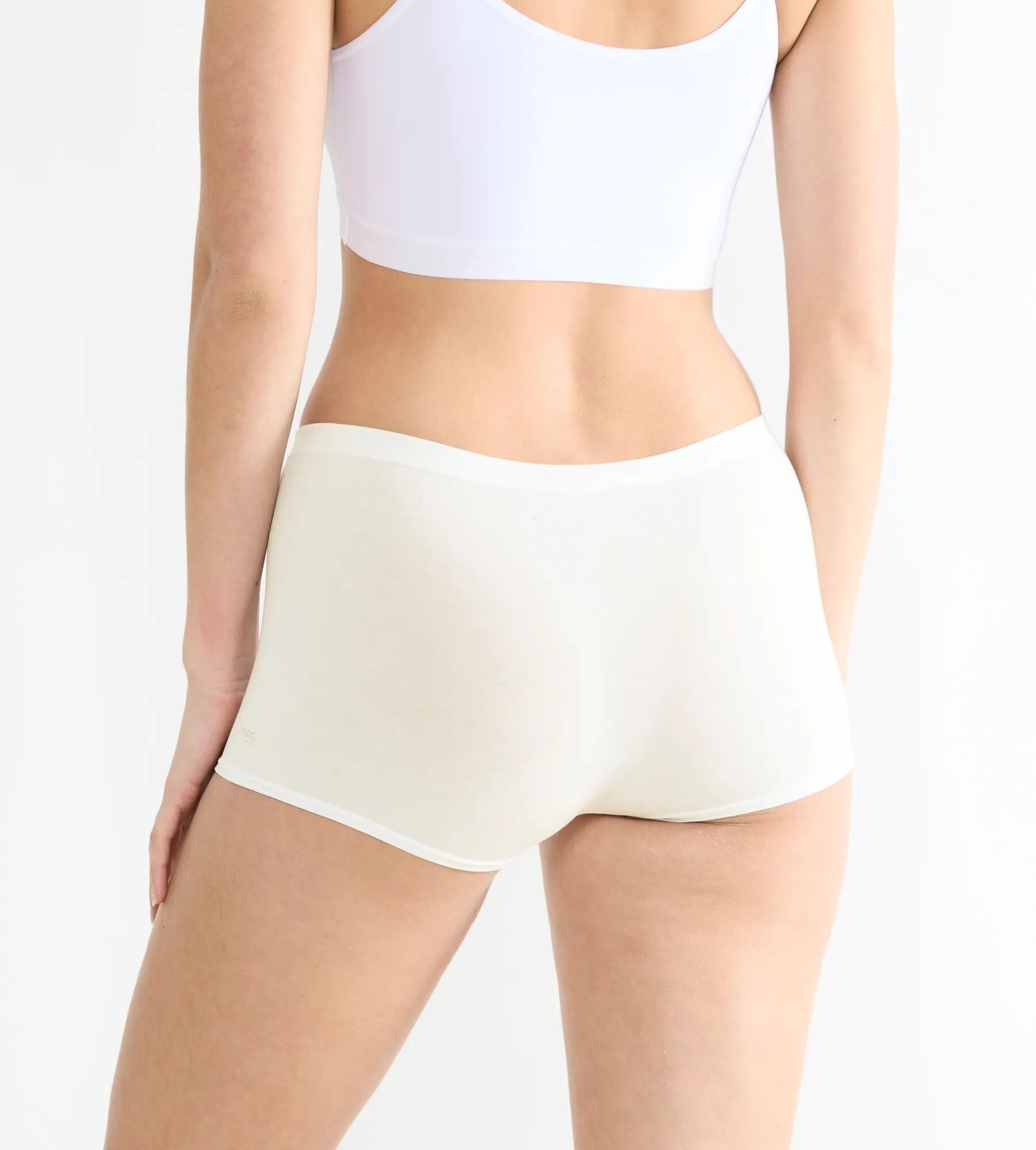 Sloggi Women GO Sense Short (2-pack), dames boxer, wit