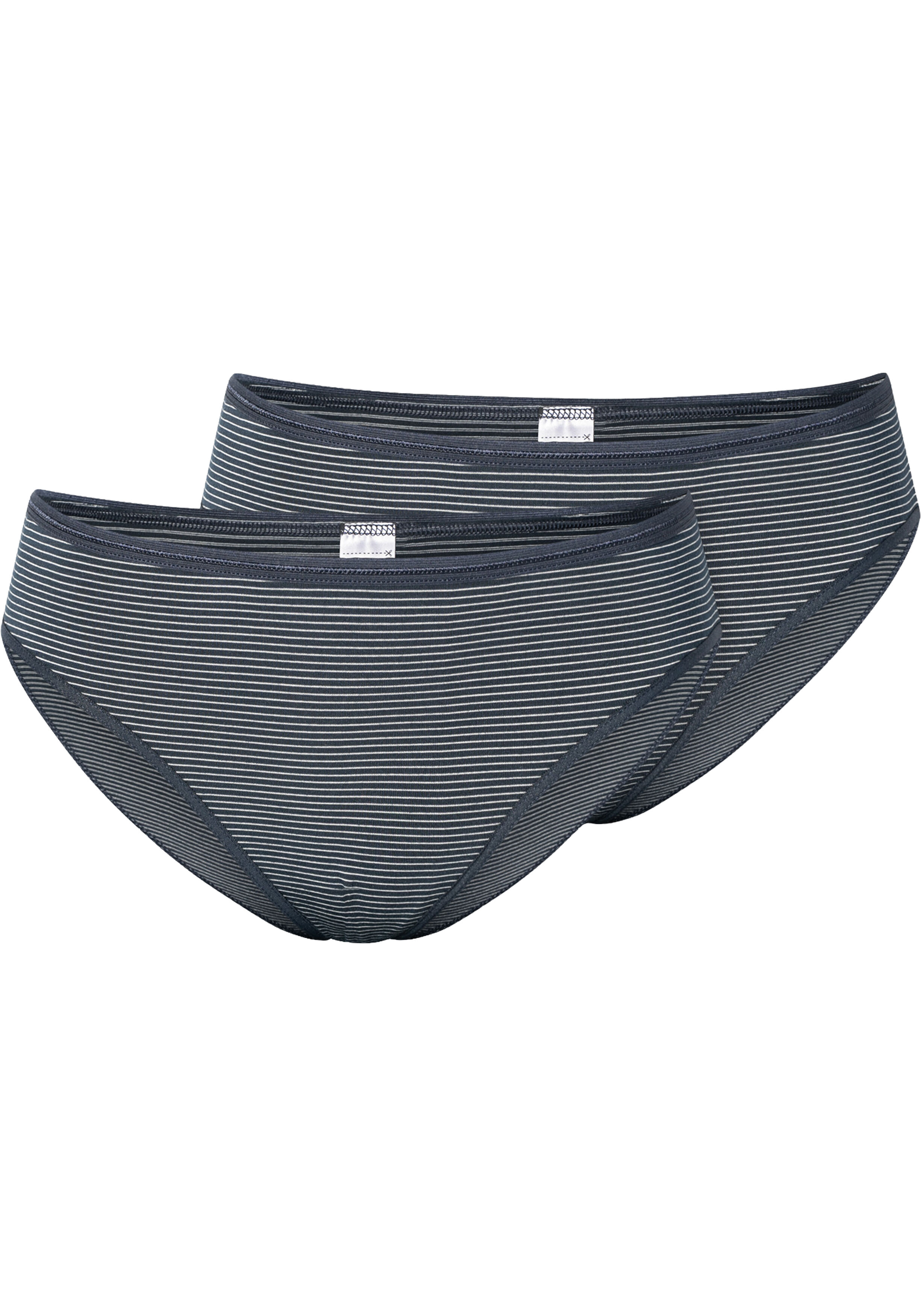 SCHIESSER Modal Essentials slip (2-pack), dames tai-slip nachtblauw