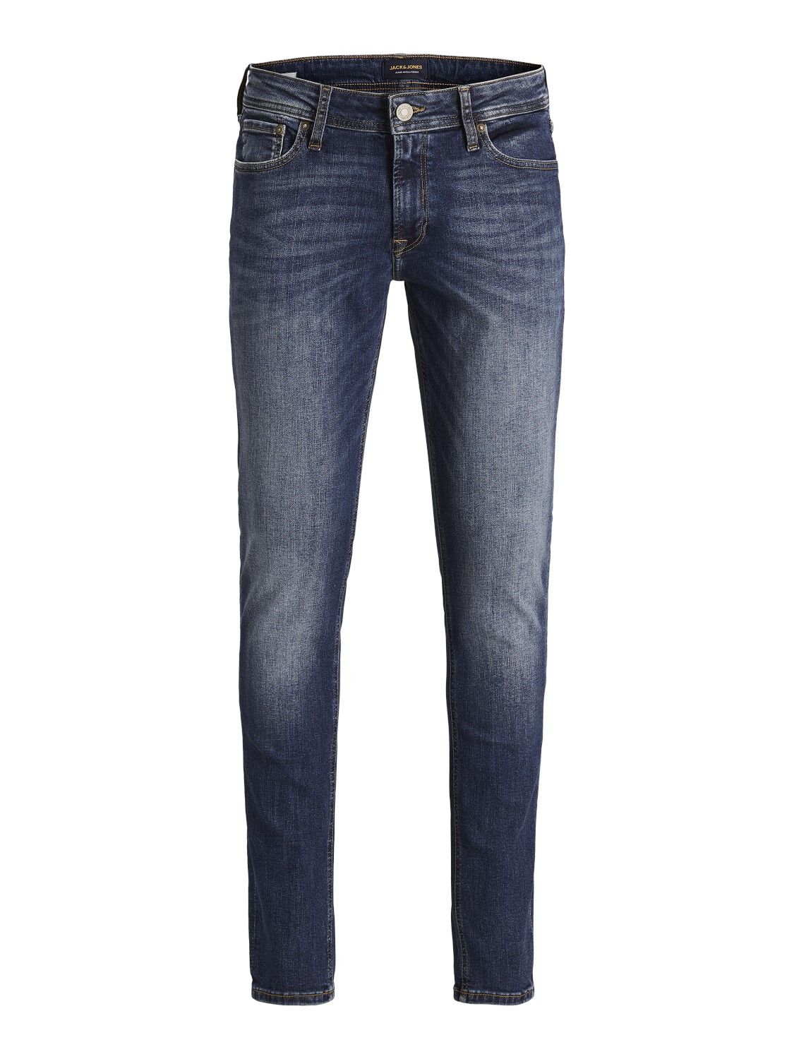 JACK & JONES Liam Original loose fit, heren jeans, denimblauw