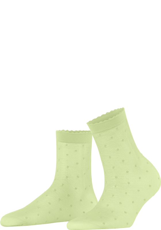 FALKE Dot 15 DEN damessokken, limoengroen (lemon) FALKE Dot 15 DEN damessokken, limoengroen (lemon)