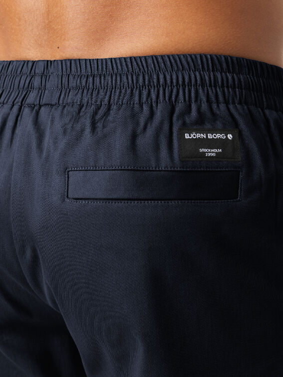 Bjorn Borg Centre Woven Drawstring Shorts, heren sportbroek kort, donkerblauw
