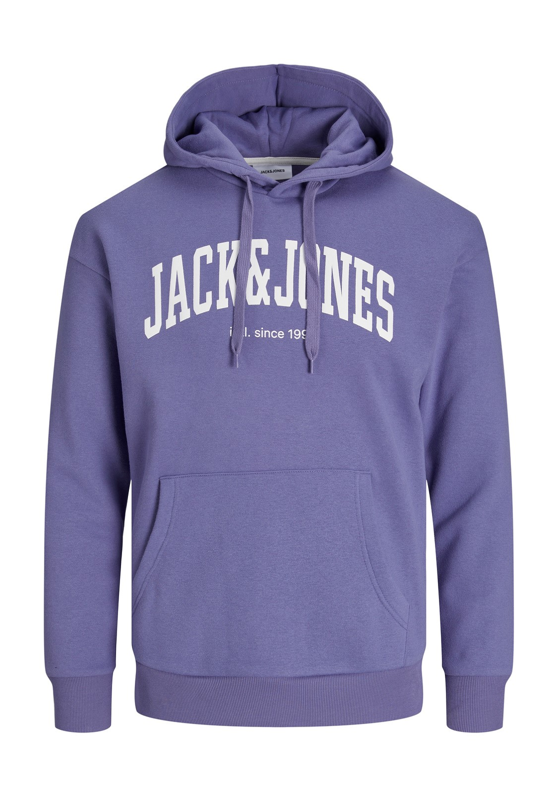image_2_jj__4279864__frontjpgvd62e7f945f69977b7a2b66b8947d39395158 JACK & JONES Josh sweat hood regular fit, heren hoodie katoenmengsel met capuchon, paars