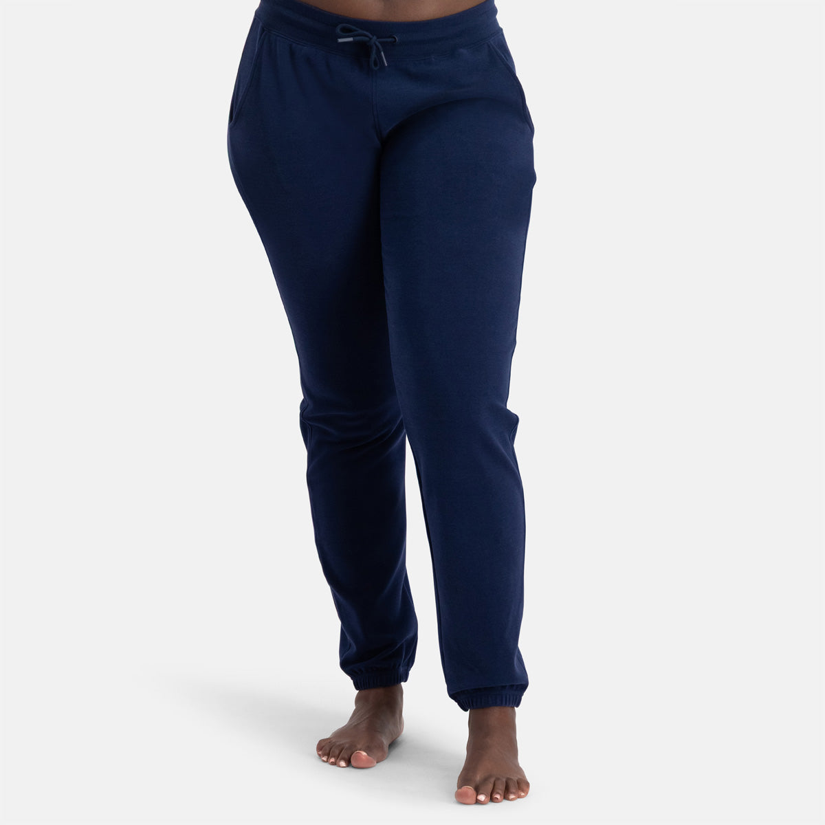 Bamboo Basics Jade sweatpants, dames joggingbroek, donkerblauw