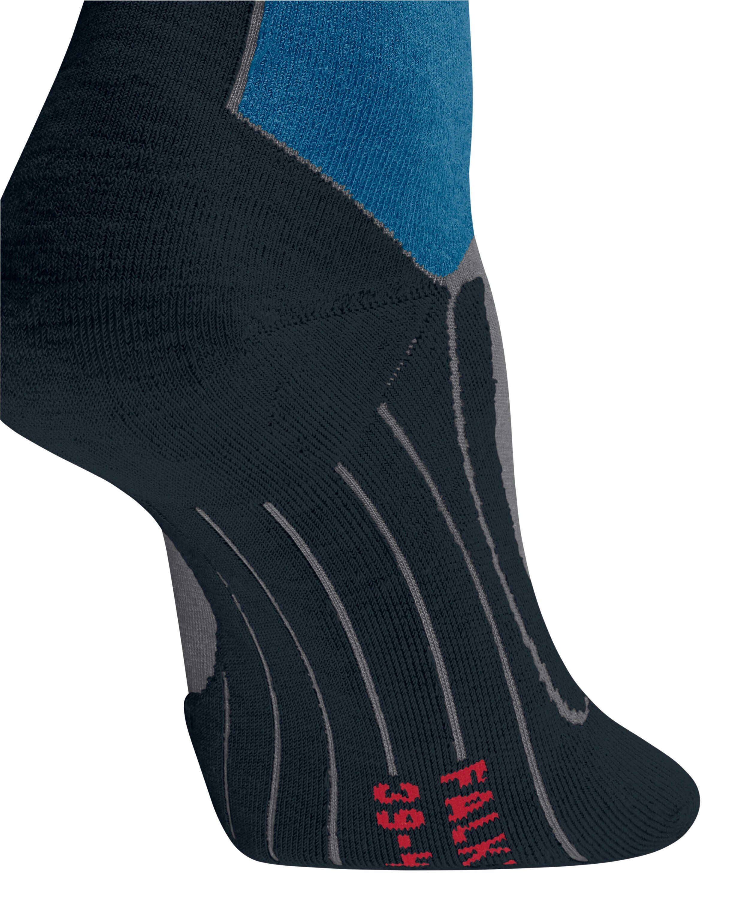 FALKE SK4 Advanced heren skiing kniekousen, grijs (m.grey melange)