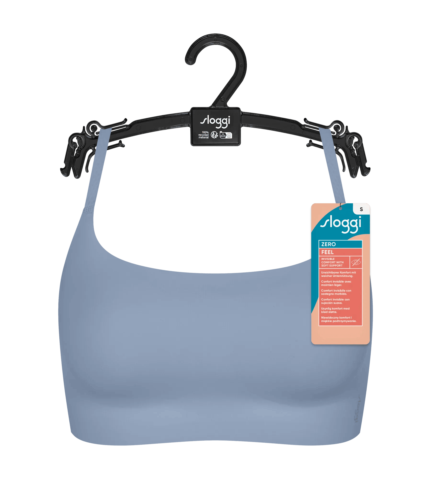 Sloggi Women ZERO Feel 2.0 Ultra Bra, BH, middenblauw