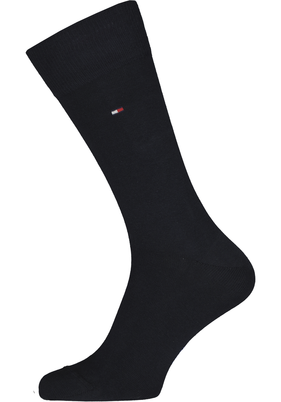 10-8718824413310_sok_HR Tommy Hilfiger Duo Stripe Socks (2-pack), herensokken katoen, gestreept en uni, blauw