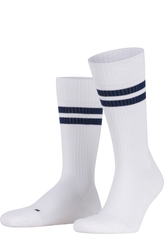FALKE Dynamic unisex sokken, wit met blauw (white) FALKE Dynamic unisex sokken, wit met blauw (white)