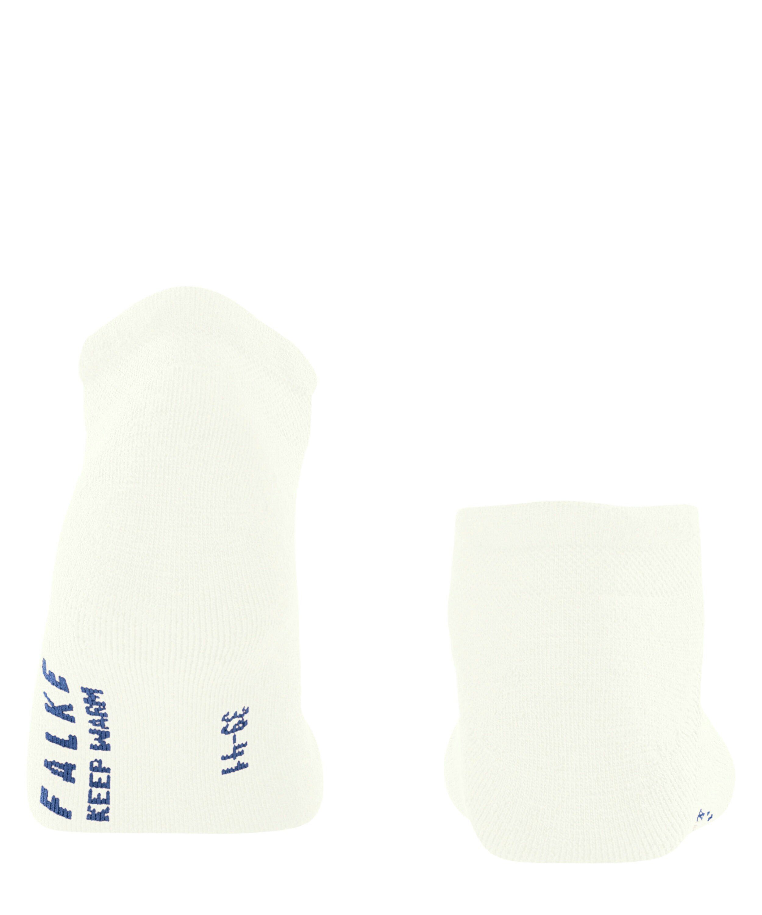 FALKE Keep Warm dames sneakersokken, offwhite (off-white)