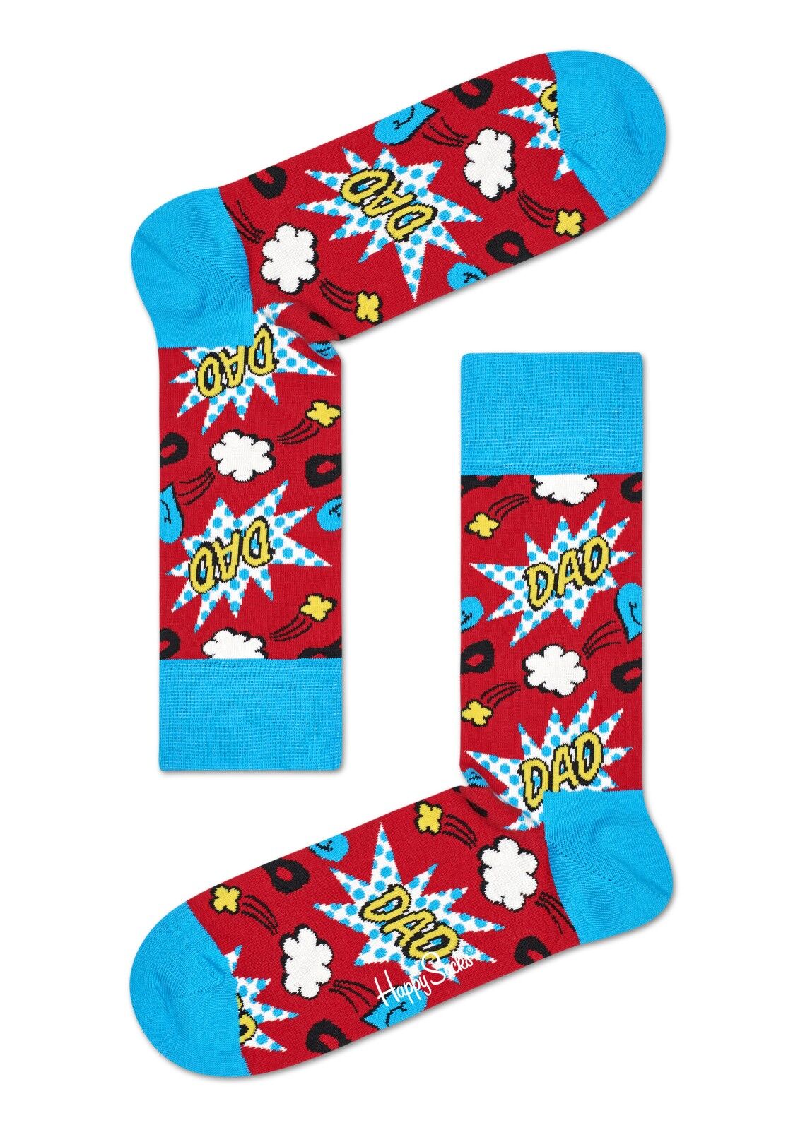 Happy Socks Father's Day Gift Box (3-pack), unisex sokken in cadeauverpakking