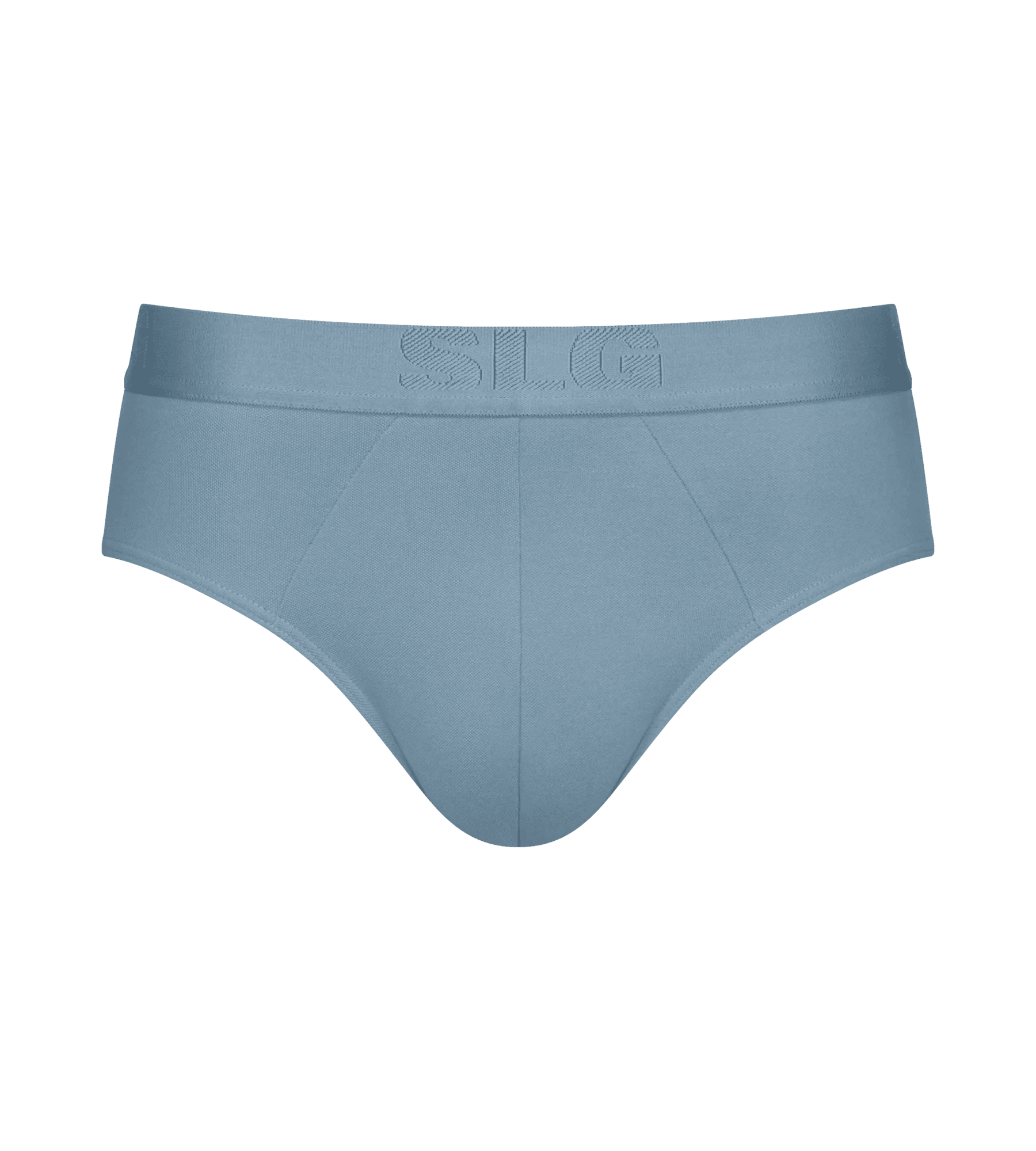 Sloggi Men SLG Base Soft Brief, heren slip (2-pack), licht- en middenblauw