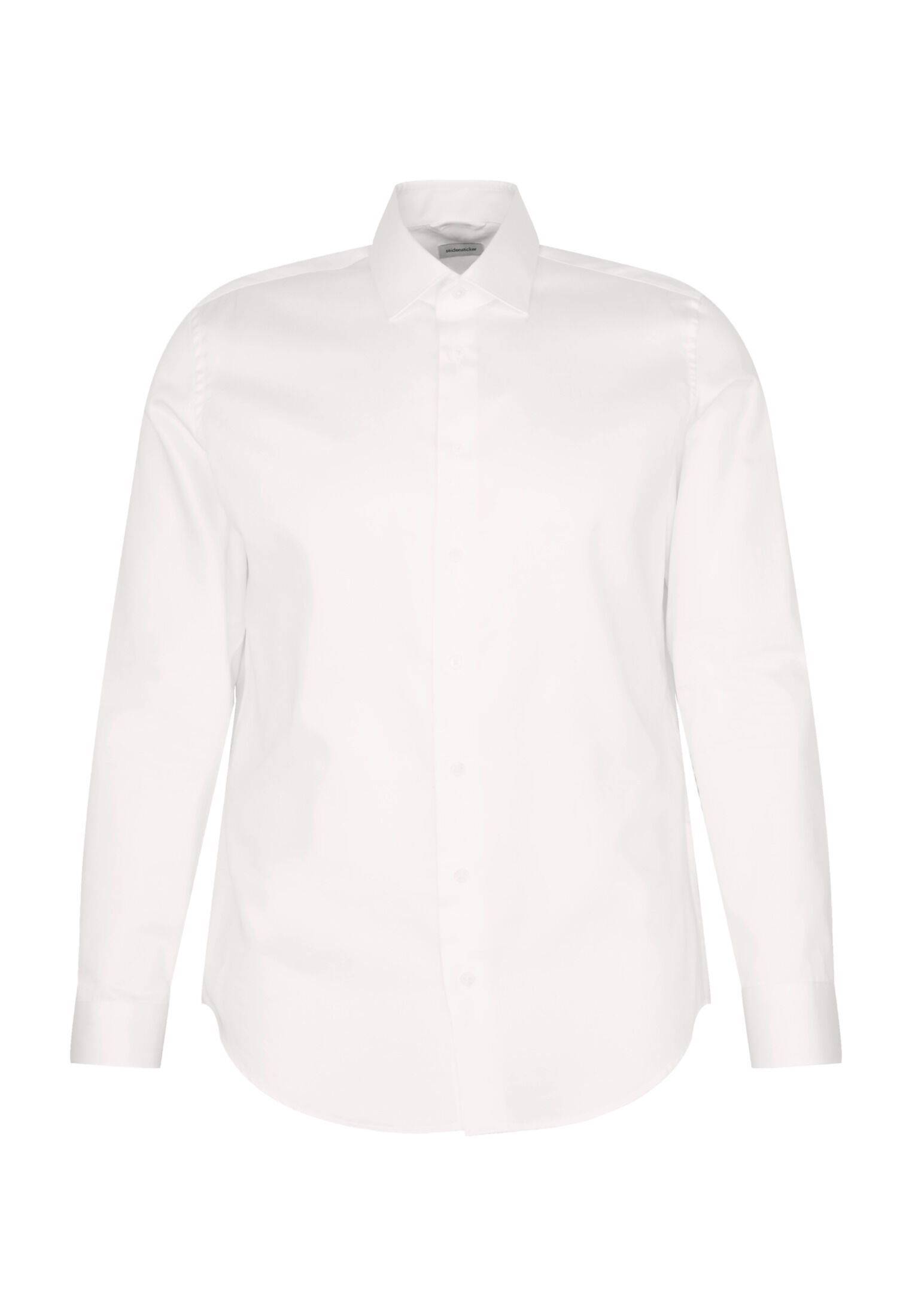 Seidensticker slim fit overhemd, popeline, wit