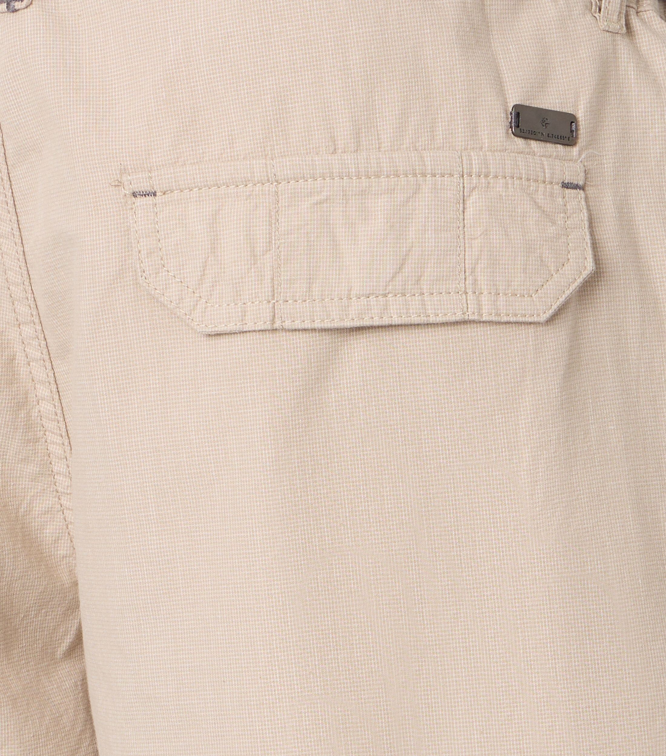 CASA MODA bermuda BEN, heren cargo korte broek, beige