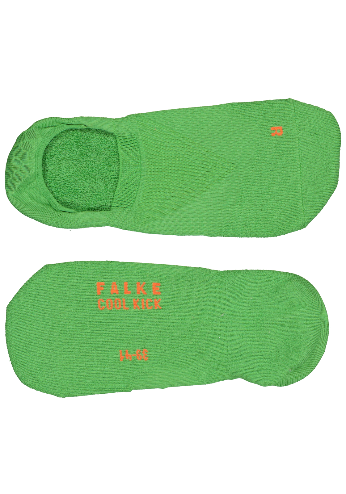 2-4043874489966_falke_sokken_1p_HR FALKE Cool Kick invisible unisex sokken, groen (green flash)