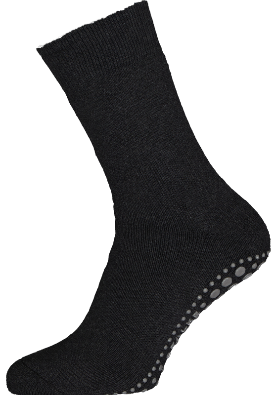 FALKE Homepads unisex huissokken, antraciet grijs (asphalt melange) FALKE Homepads unisex huissokken, antraciet grijs (asphalt melange)