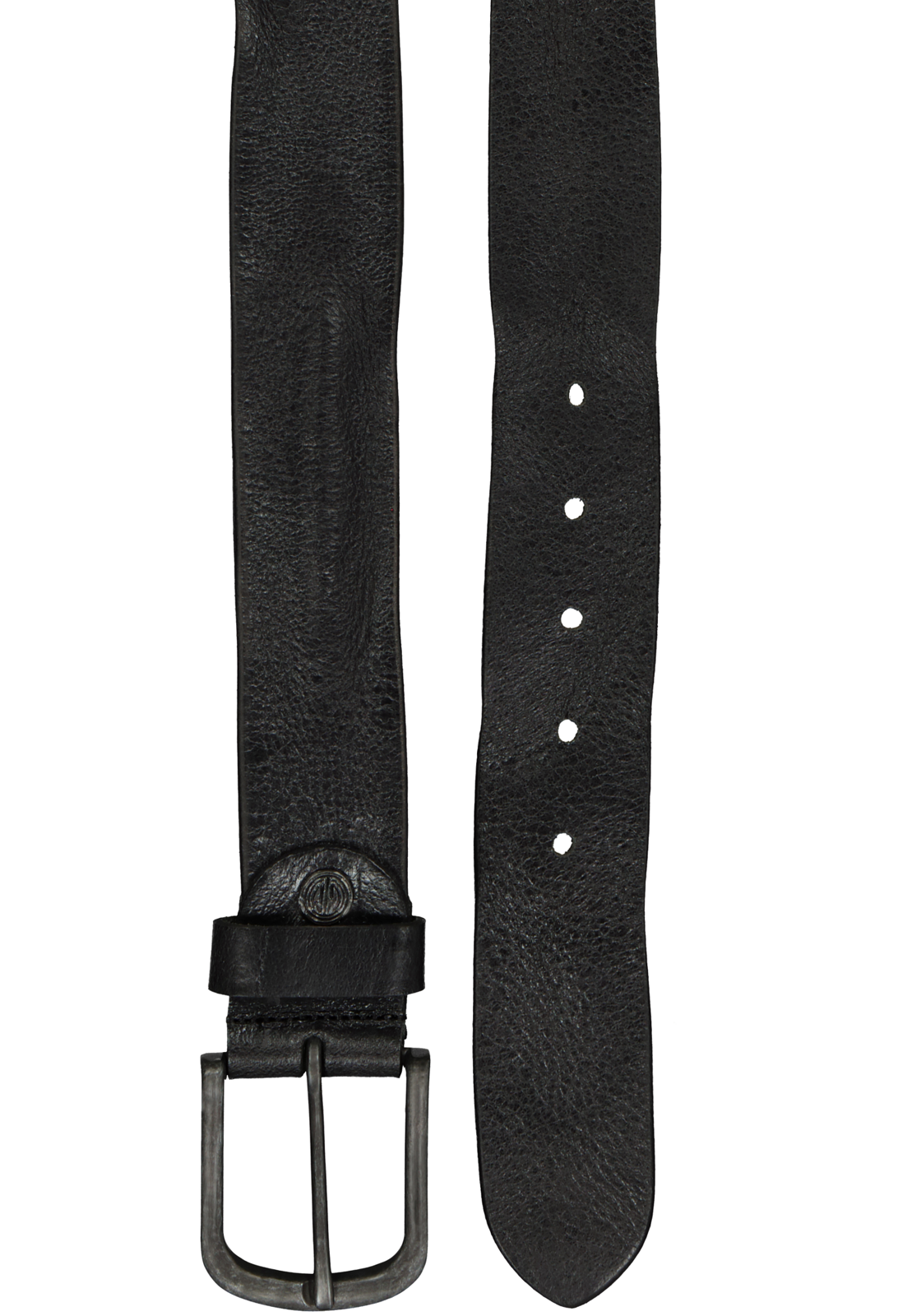 1-4032057330522_riemen__HR LINDENMANN leren heren riem, zwart