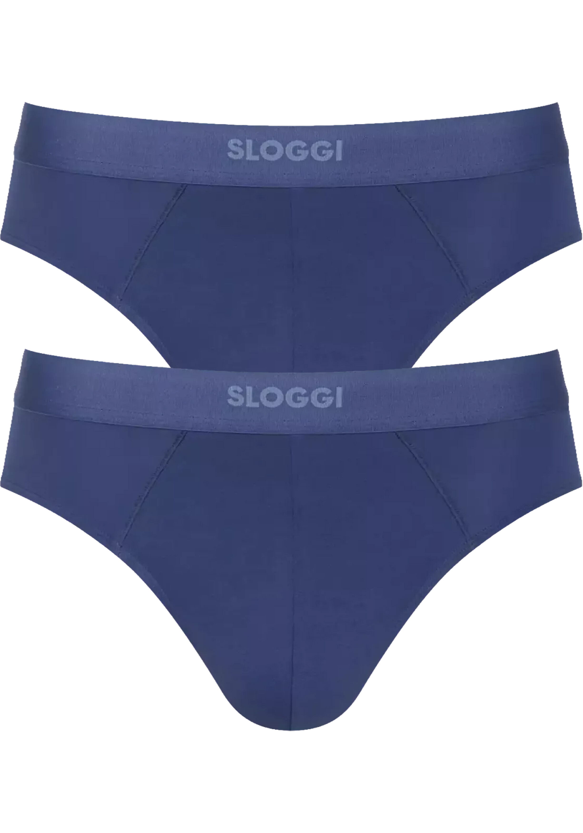 Sloggi Men EVER Ease Brief, heren slip (2-pack), donker kobaltblauw