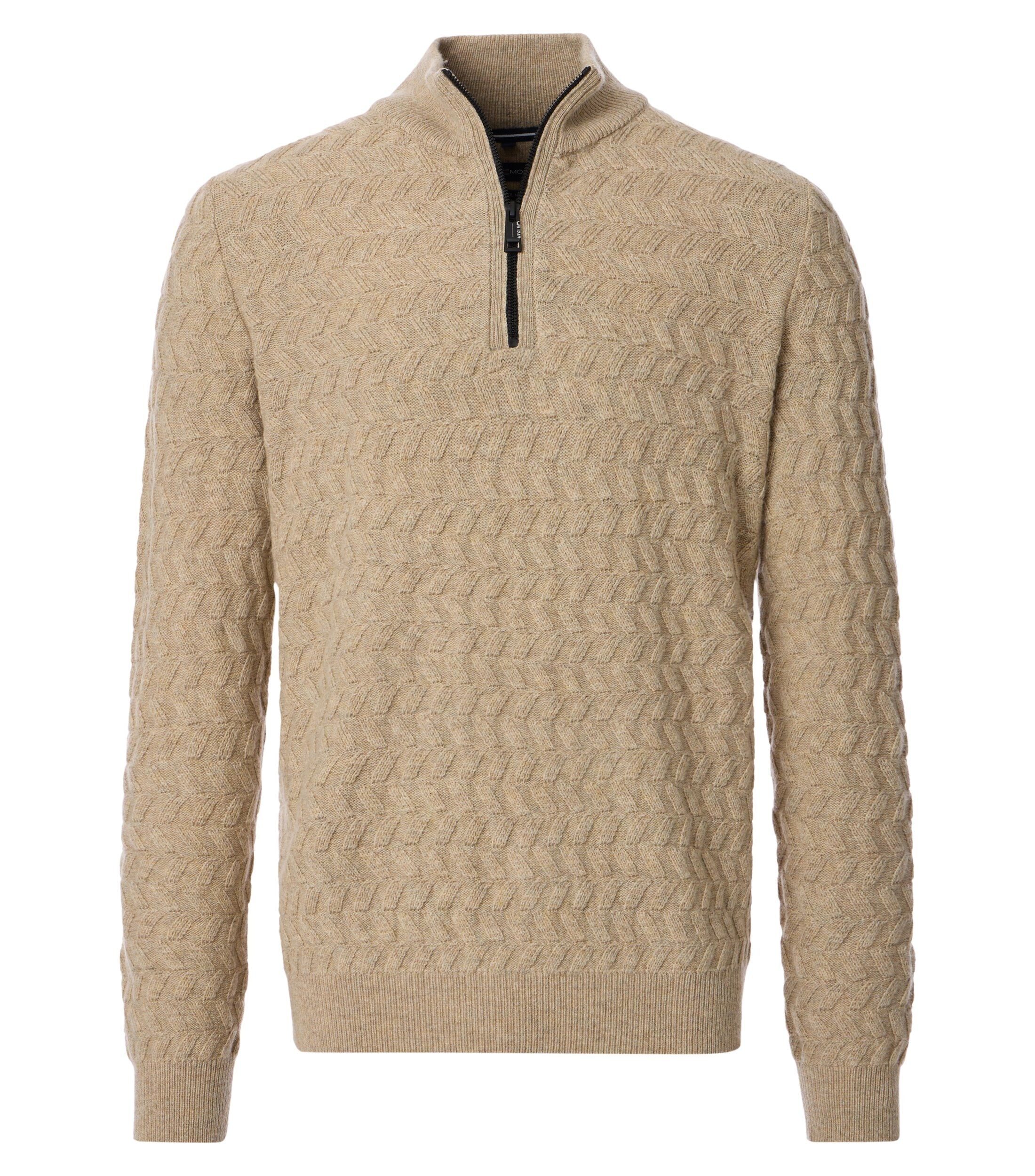 CASA MODA comfort fit schipperstrui, beige dessin