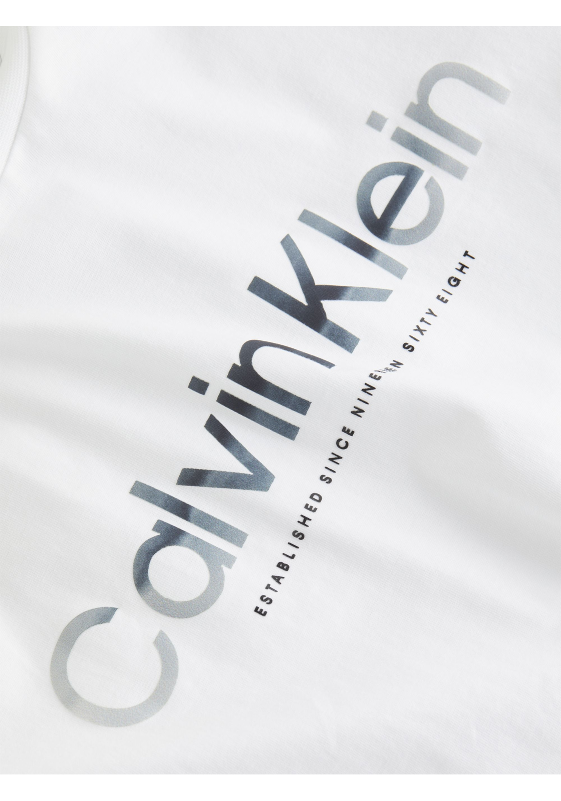 image_3_K10K112497YAF_D_C4161wid2000amphei2000ampop_usm1710 Calvin Klein Diffused Logo T-shirt, heren T-shirt korte mouw O-hals, wit