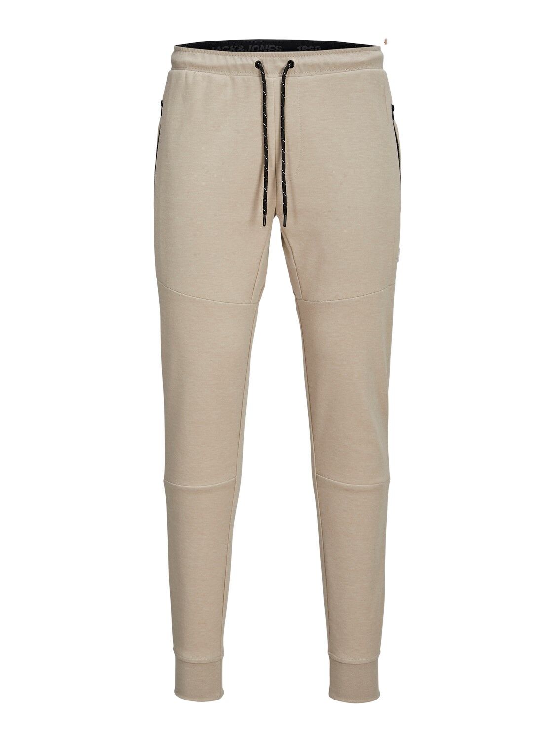 JACK & JONES Will Air Sweat Pants regular fit, heren joggingbroek, beige melange