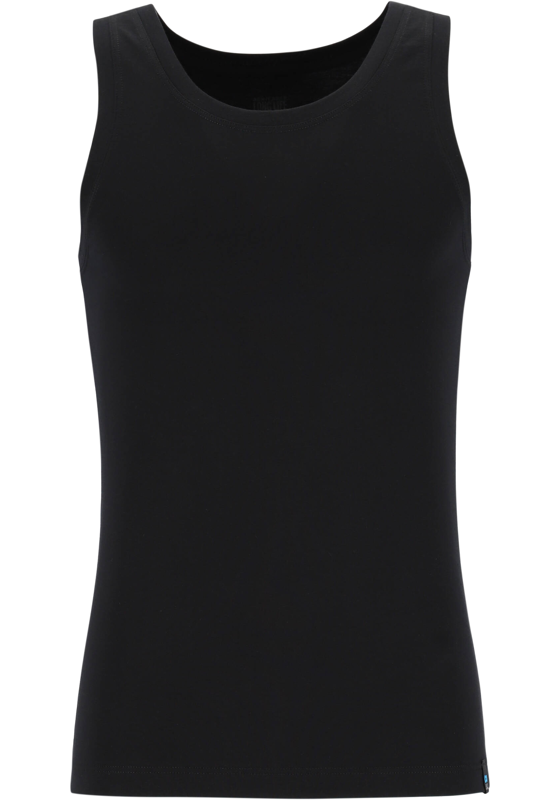 SCHIESSER Long Life Cotton singlet (1-pack), zwart SCHIESSER Long Life Cotton singlet (1-pack), zwart