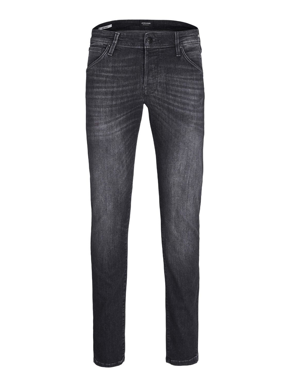 JACK & JONES Glenn Fox loose fit, heren jeans, zwart denim