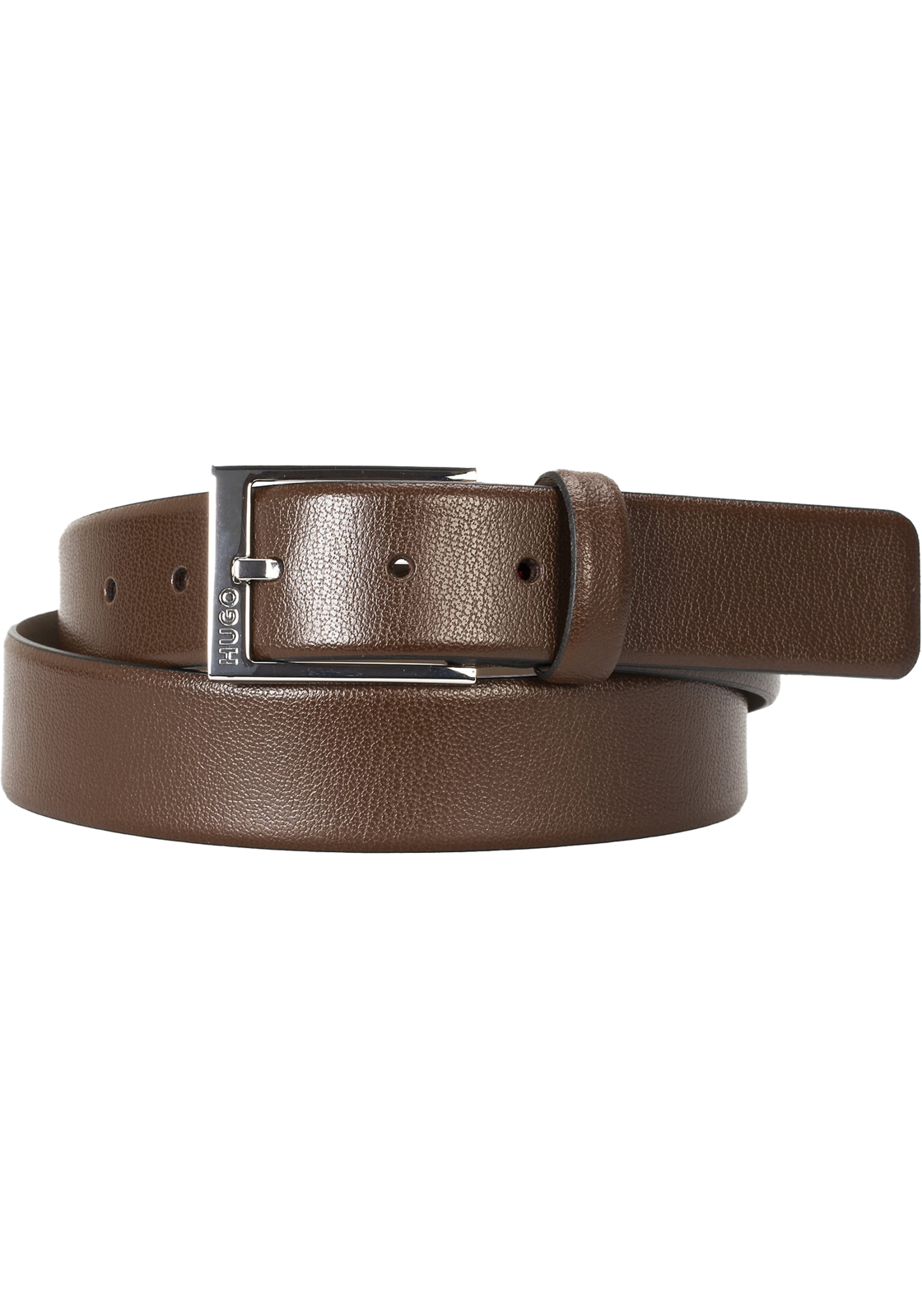 1-4029047250984-50385627-202-hugo_boss-riem_HR HUGO leren heren riem, donkerbruin
