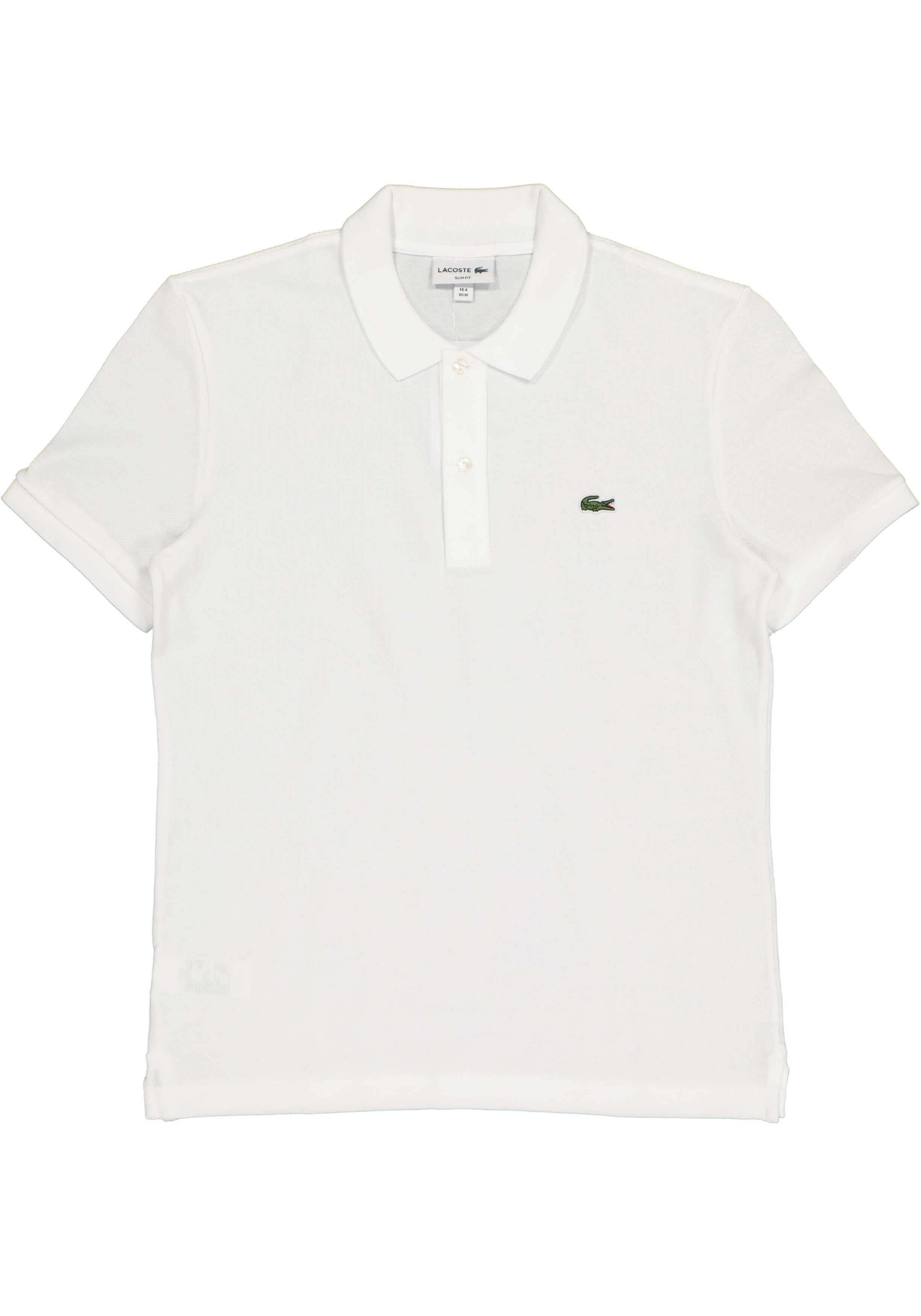 Lacoste Slim Fit polo, wit