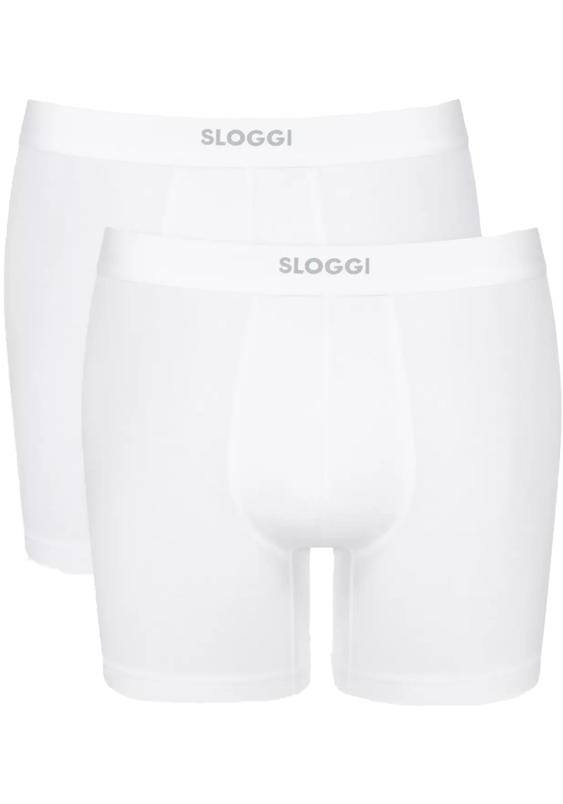Sloggi Men EVER Ease Short, heren boxershort korte pijp (2-pack), wit Sloggi Men EVER Ease Short, heren boxershort korte pijp (2-pack), wit
