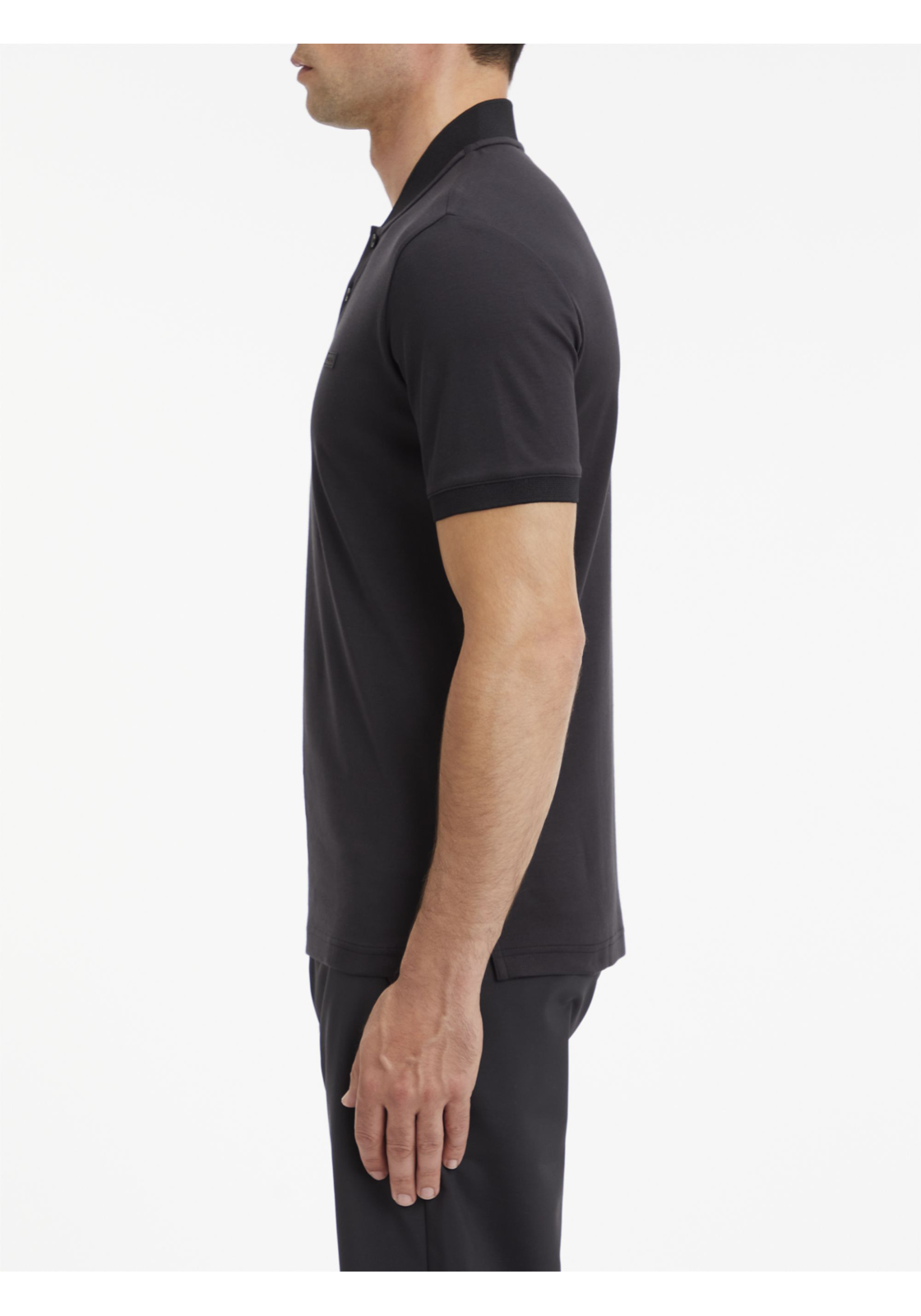 image_5_K10K111201BEH_P_C4161wid2000amphei2000ampop_usm1710 Calvin Klein Smooth Cotton stand collar Slim Polo, heren poloshirt, zwart