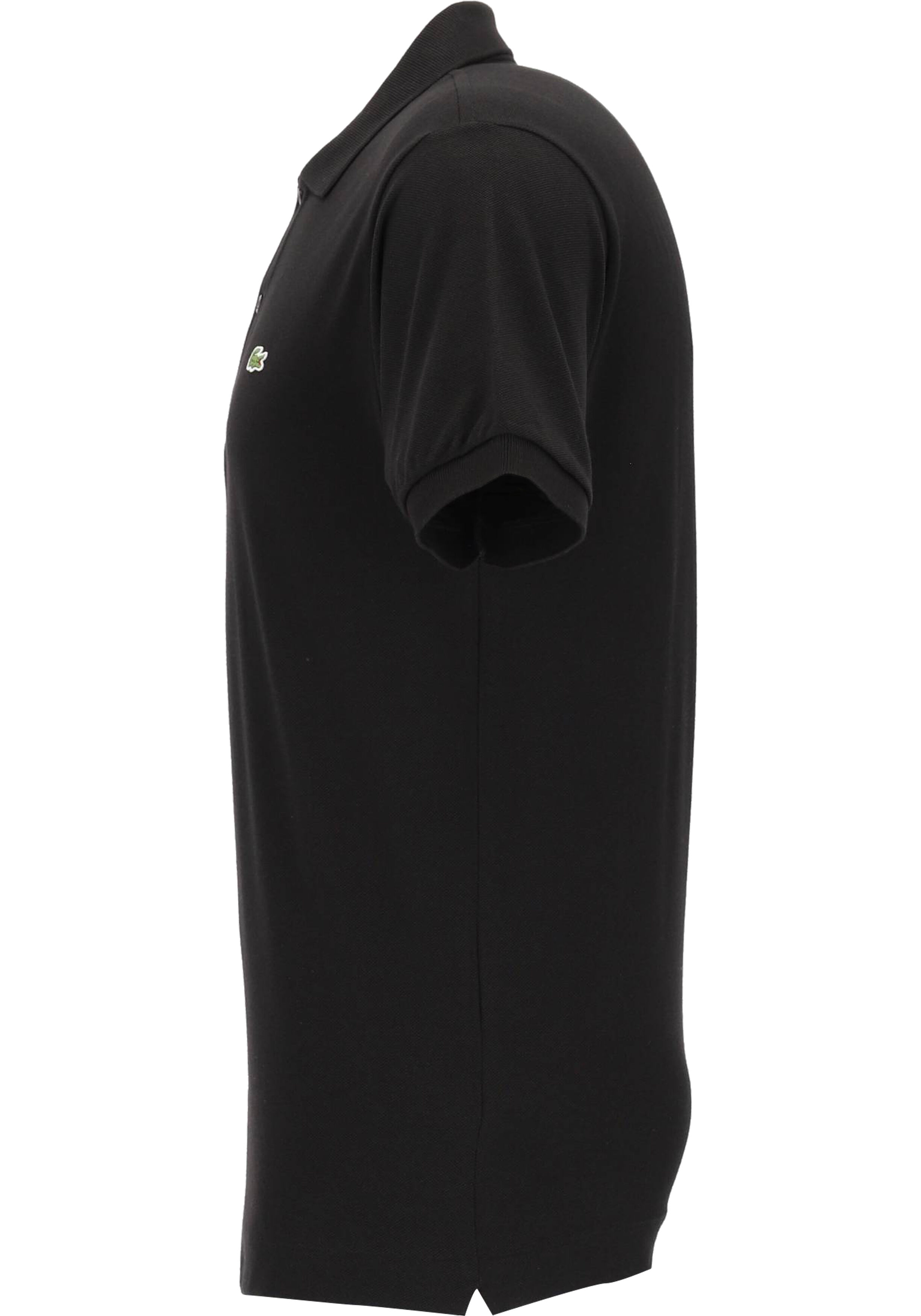 Lacoste Classic Fit polo, zwart