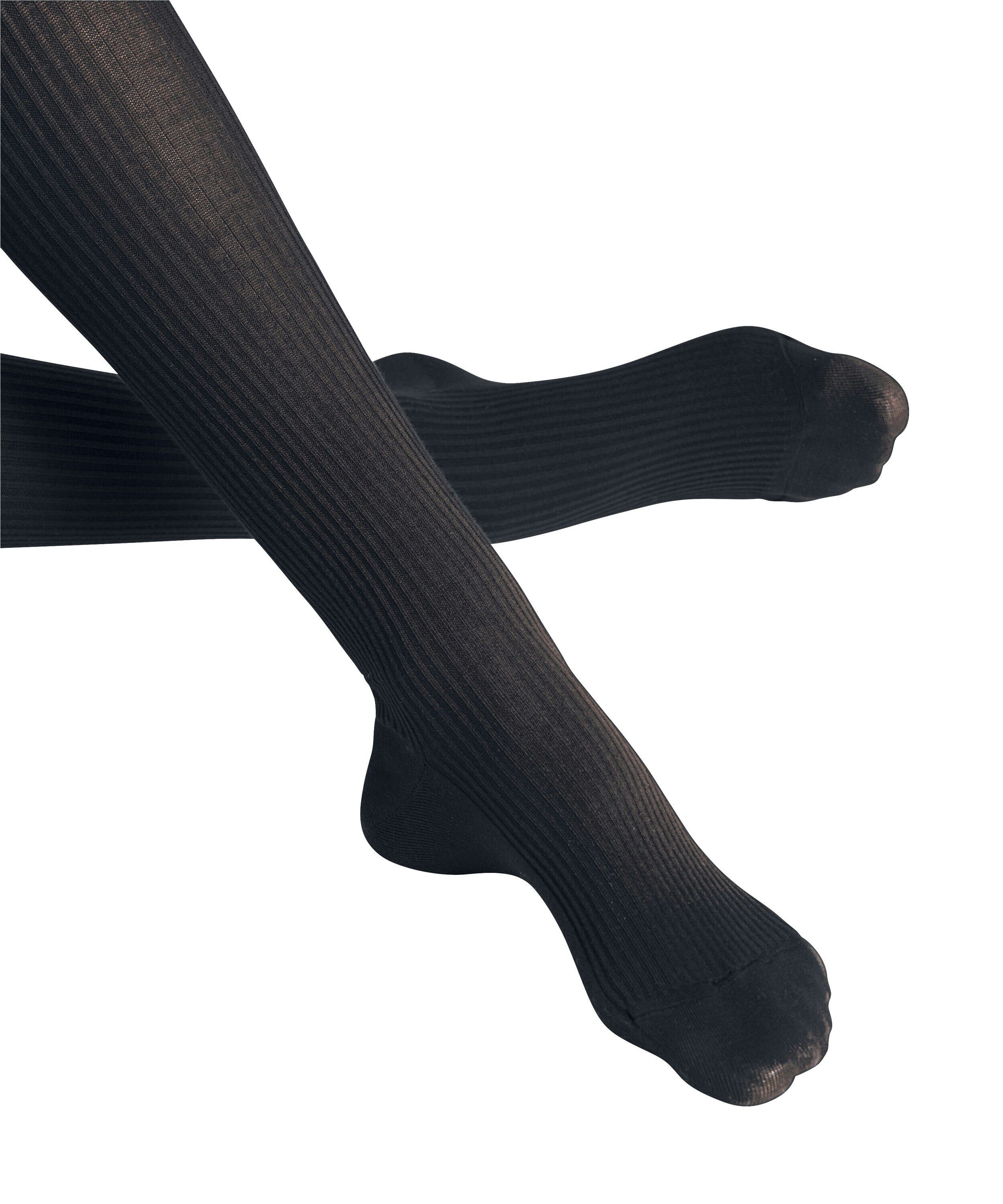 FALKE Family Rib TI dames panty, dark navy