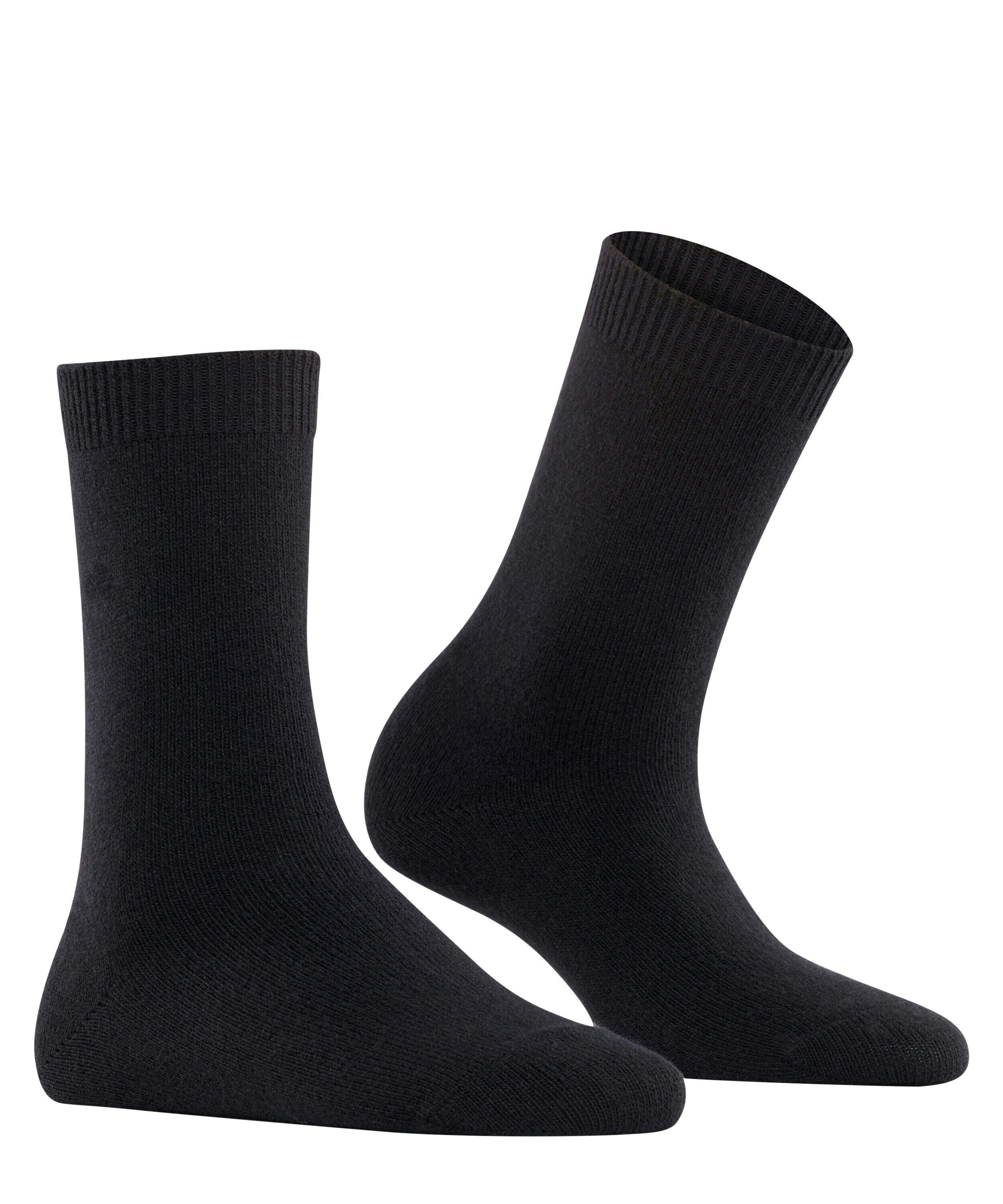 FALKE Cosy Wool damessokken, zwart (black)