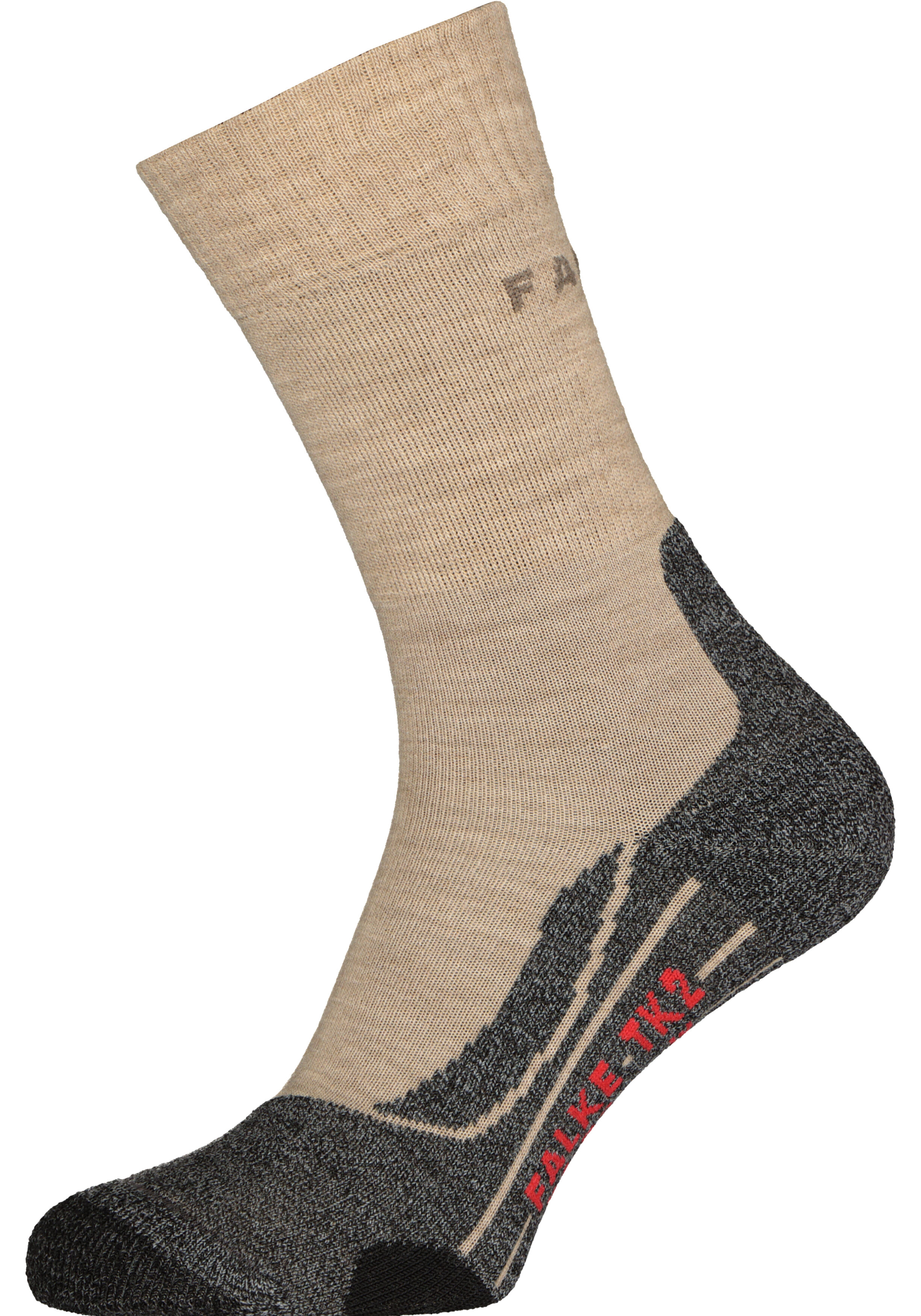 FALKE TK2 dames wandelsokken, beige (nature)