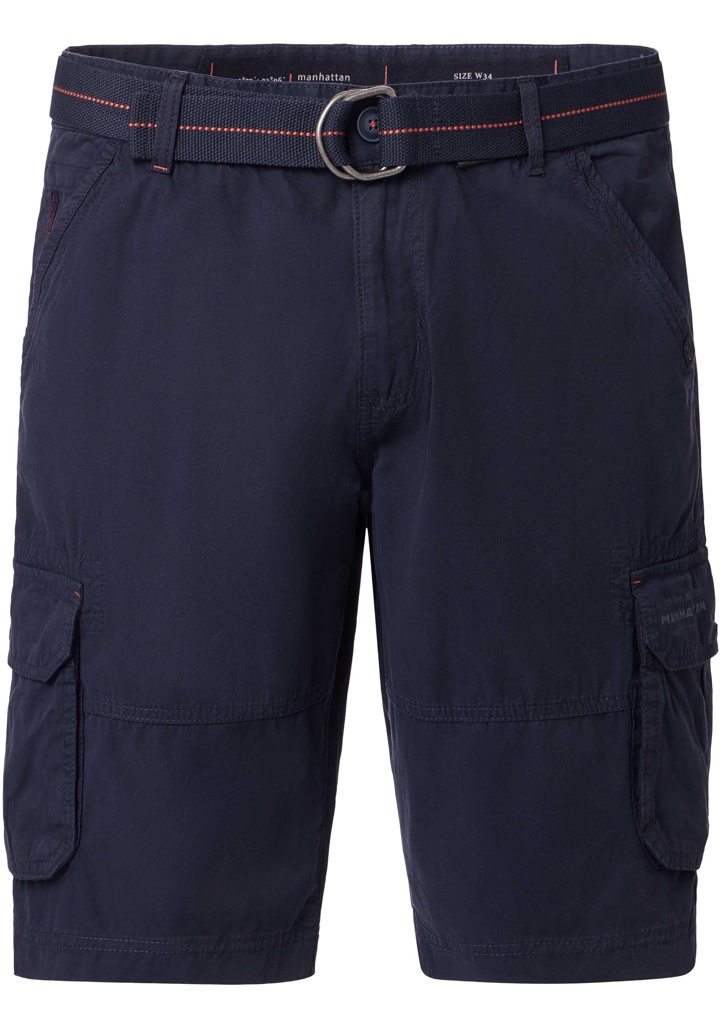 CASA MODA shorts BEN, heren cargo korte broek, blauw