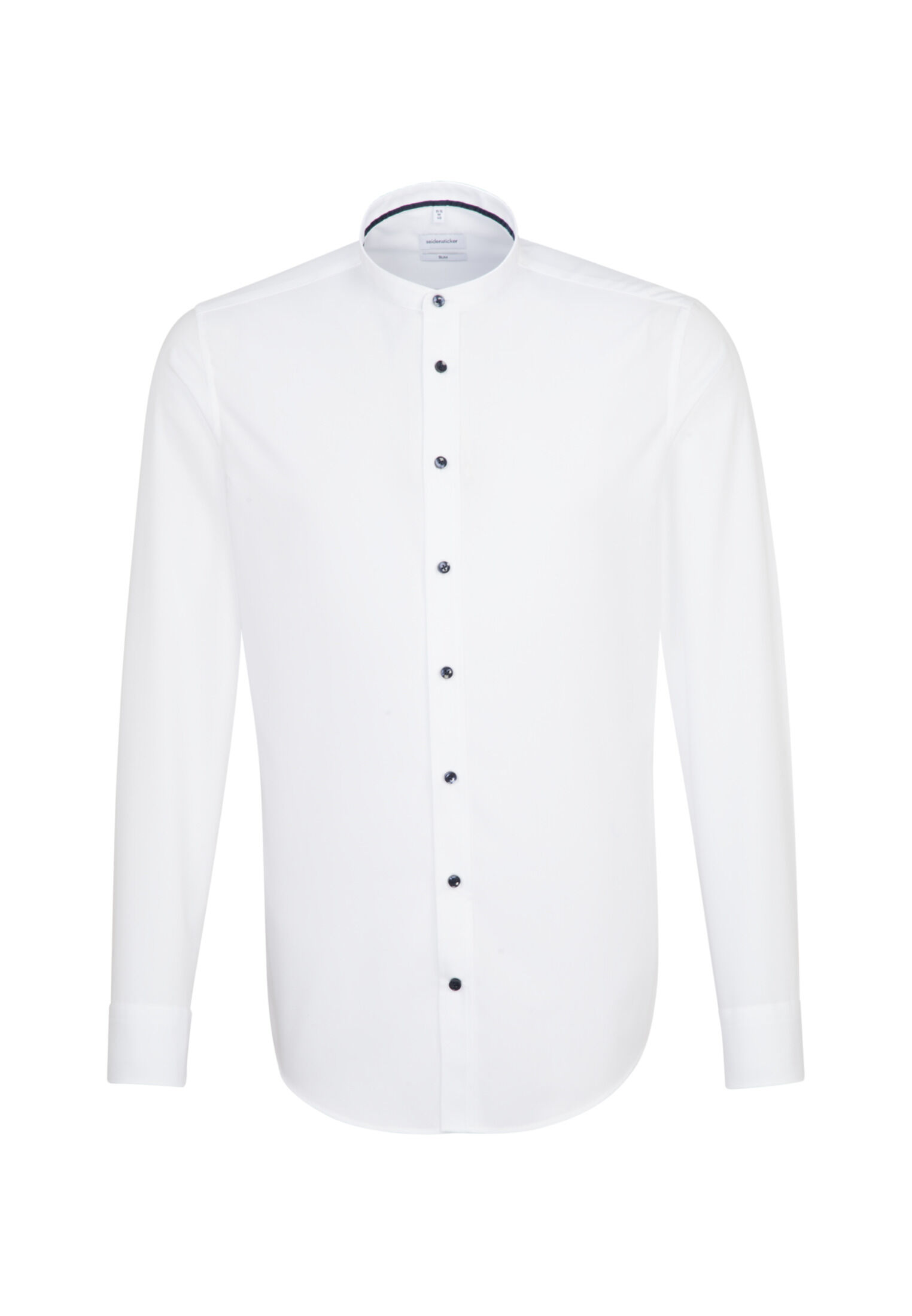 Seidensticker slim fit overhemd, popeline, wit