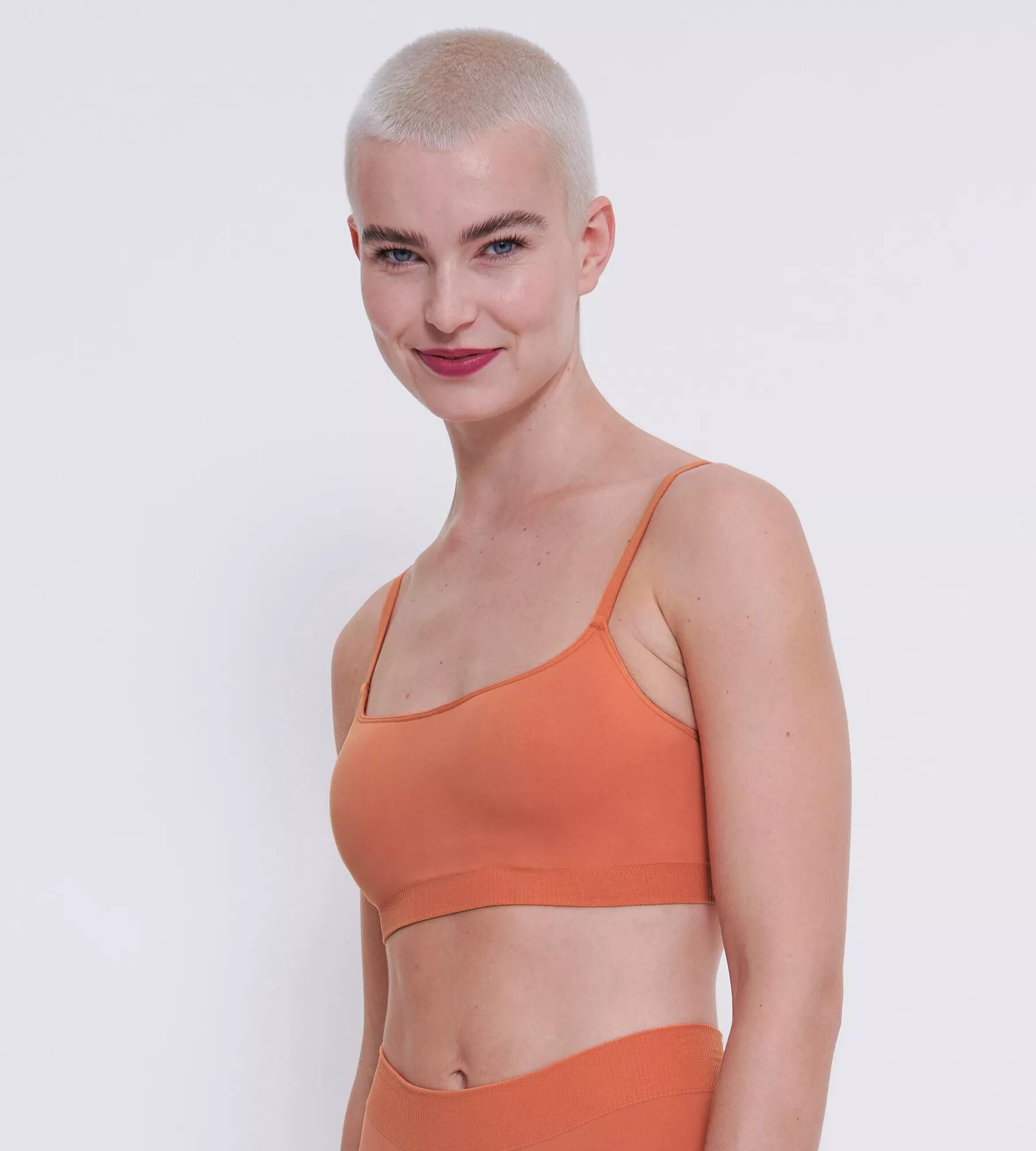Sloggi Women EVER Infused Multi Vit P, bralette, abrikoos oranje