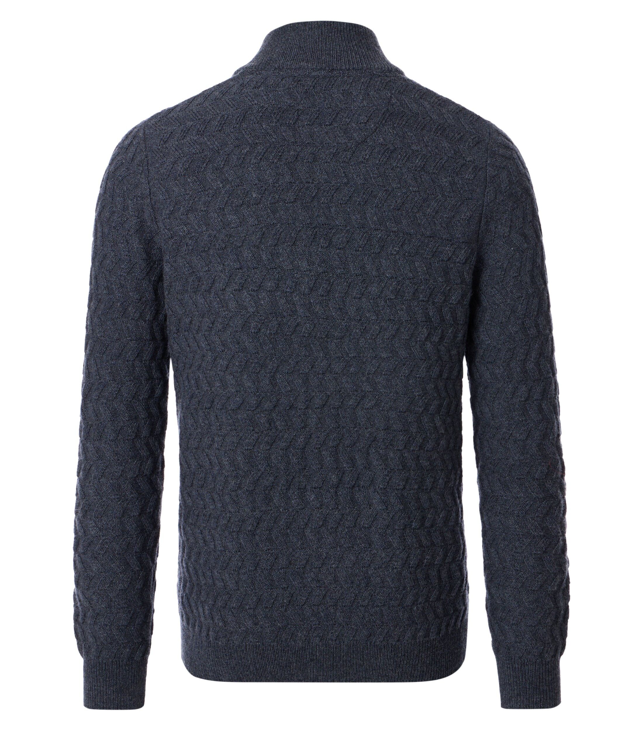 CASA MODA comfort fit schipperstrui, donkerblauw dessin