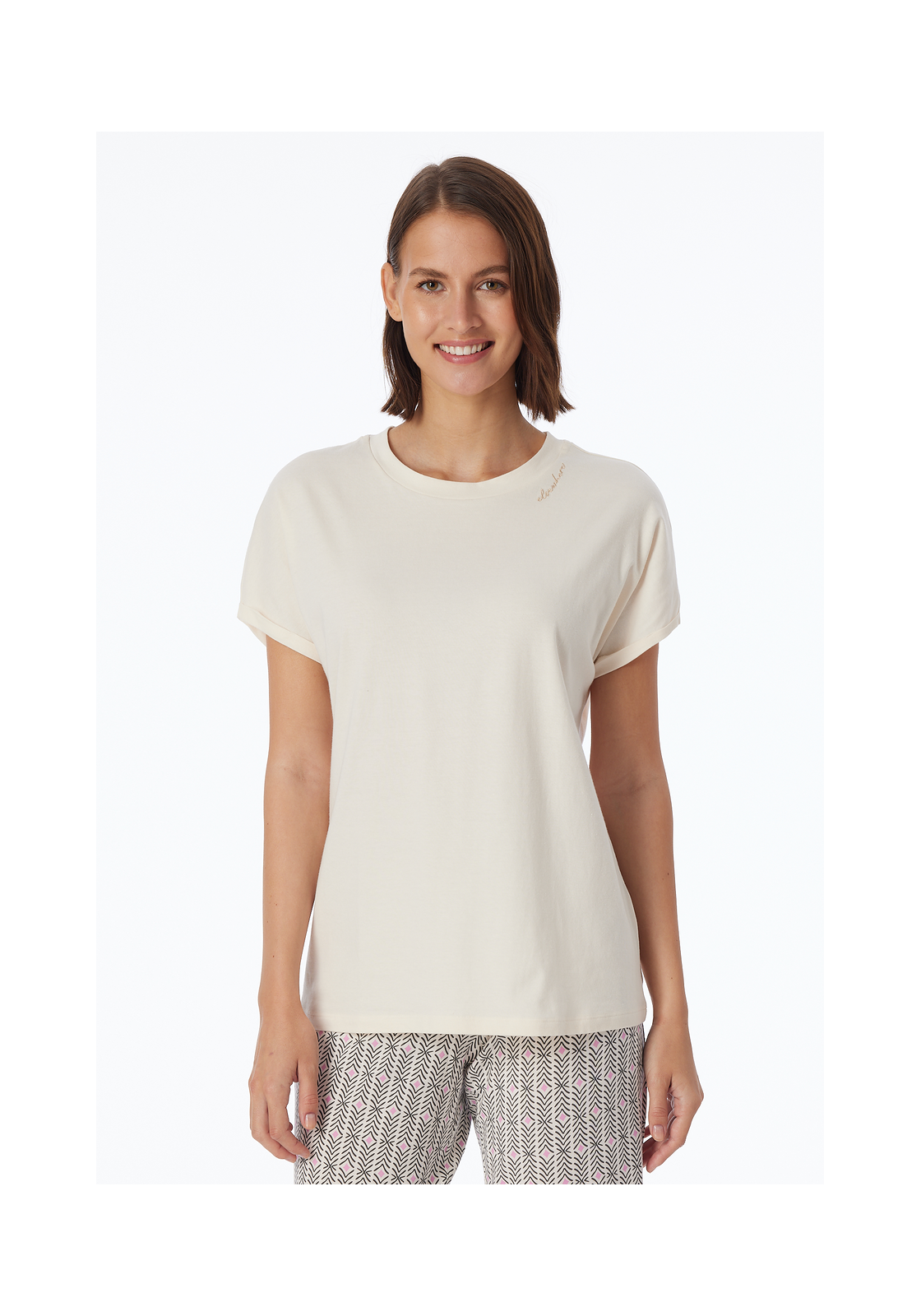 image_3_181192-408_3_1280x1280 SCHIESSER Mix+Relax T-shirt, dames shirt korte mouw roomwit
