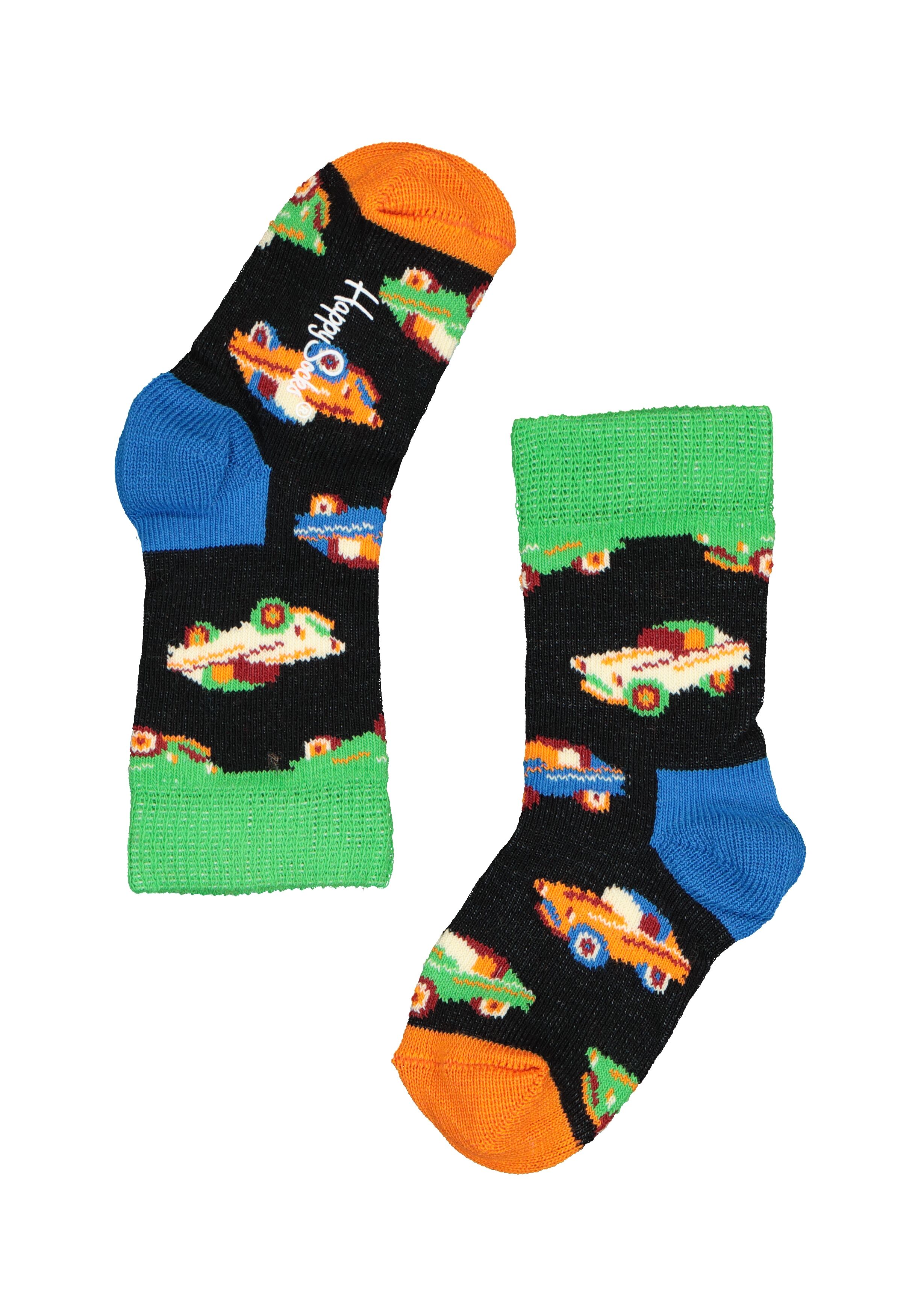 Happy Socks Mini & Me Car Socks Gift Set (2-pack)