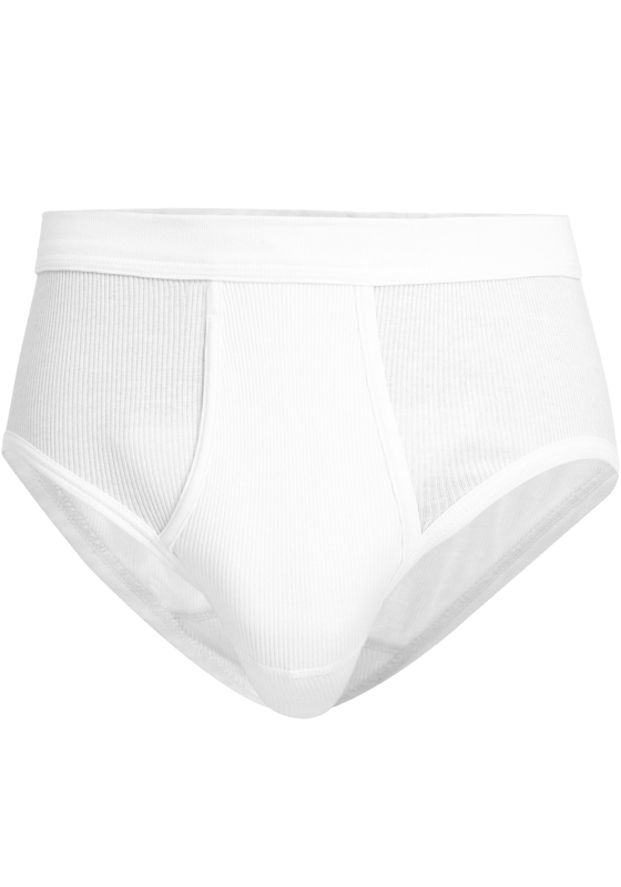 Gotzburg heren slip met gulp (1-pack), wit Gotzburg heren slip met gulp (1-pack), wit