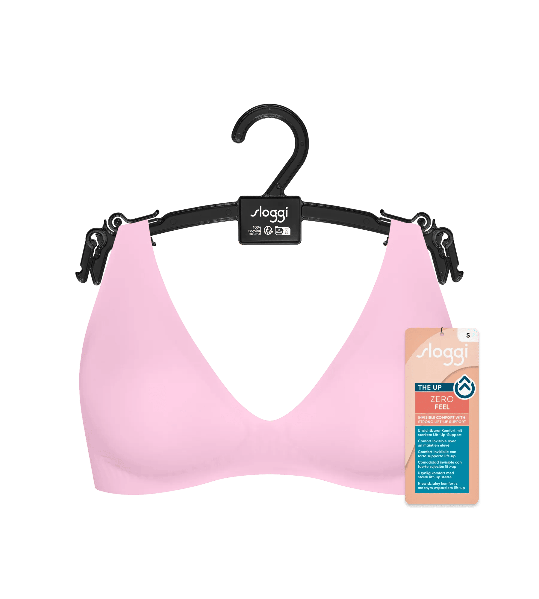 Sloggi Women ZERO Feel 2.0 THE UP P Bra, BH, suikerspin roze