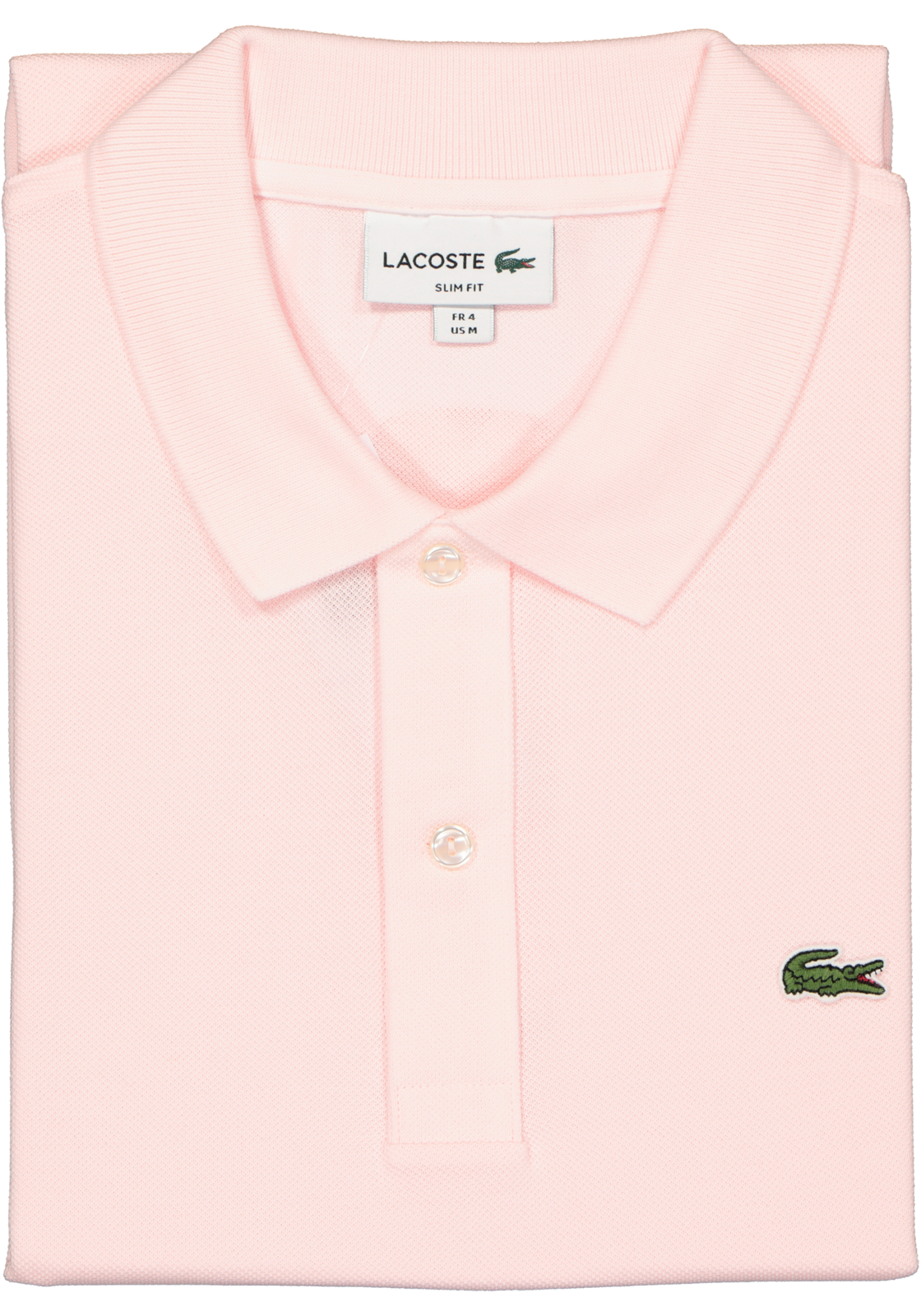 4-3614037534369_Lacoste_Polo_HR Lacoste Slim Fit polo, flamingo roze