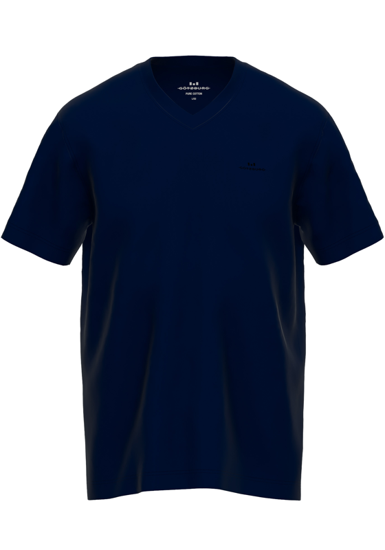 Gotzburg heren T-shirt V-hals (1-pack), donkerblauw Gotzburg heren T-shirt V-hals (1-pack), donkerblauw