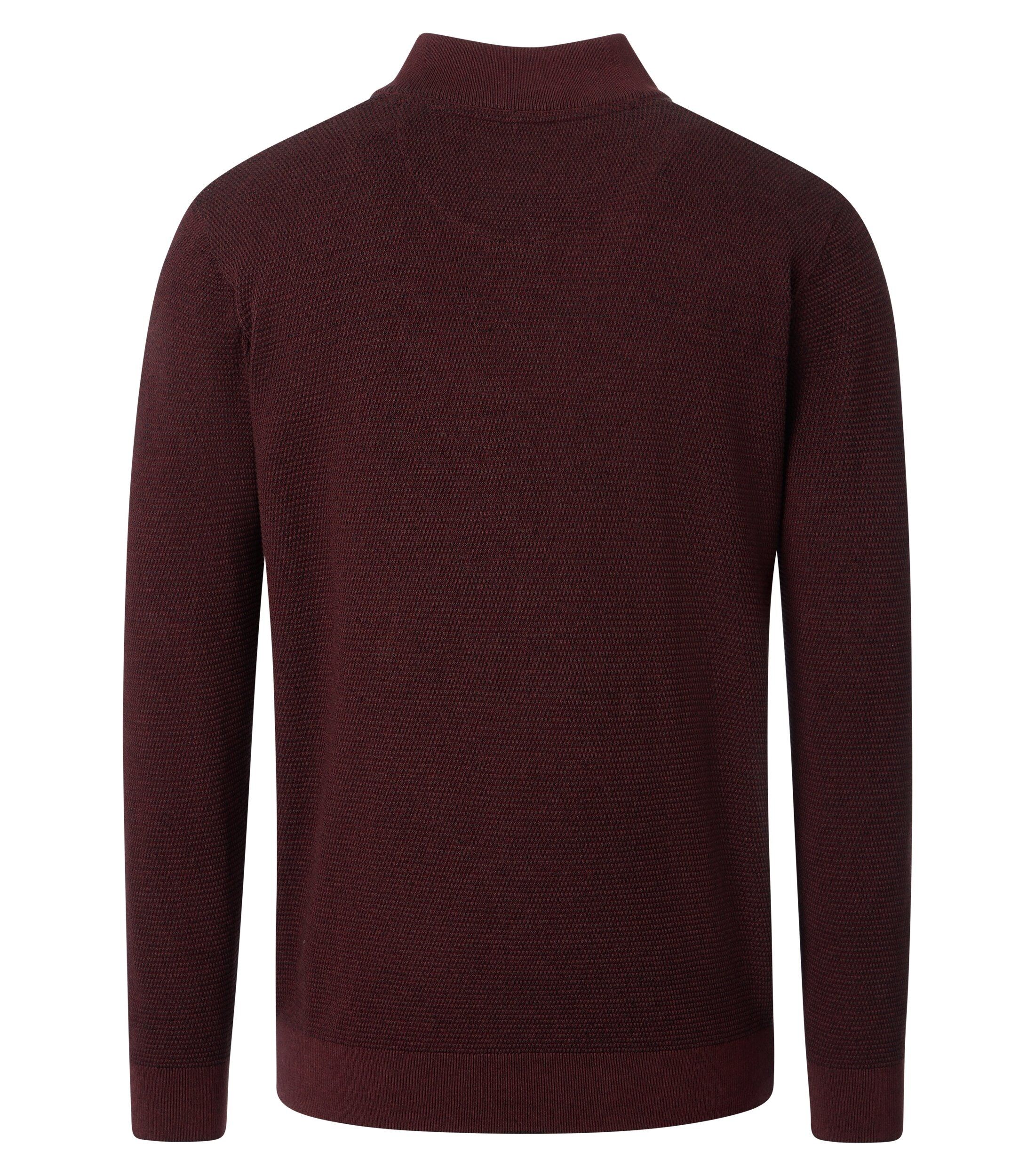 CASA MODA comfort fit schipperstrui, bordeaux