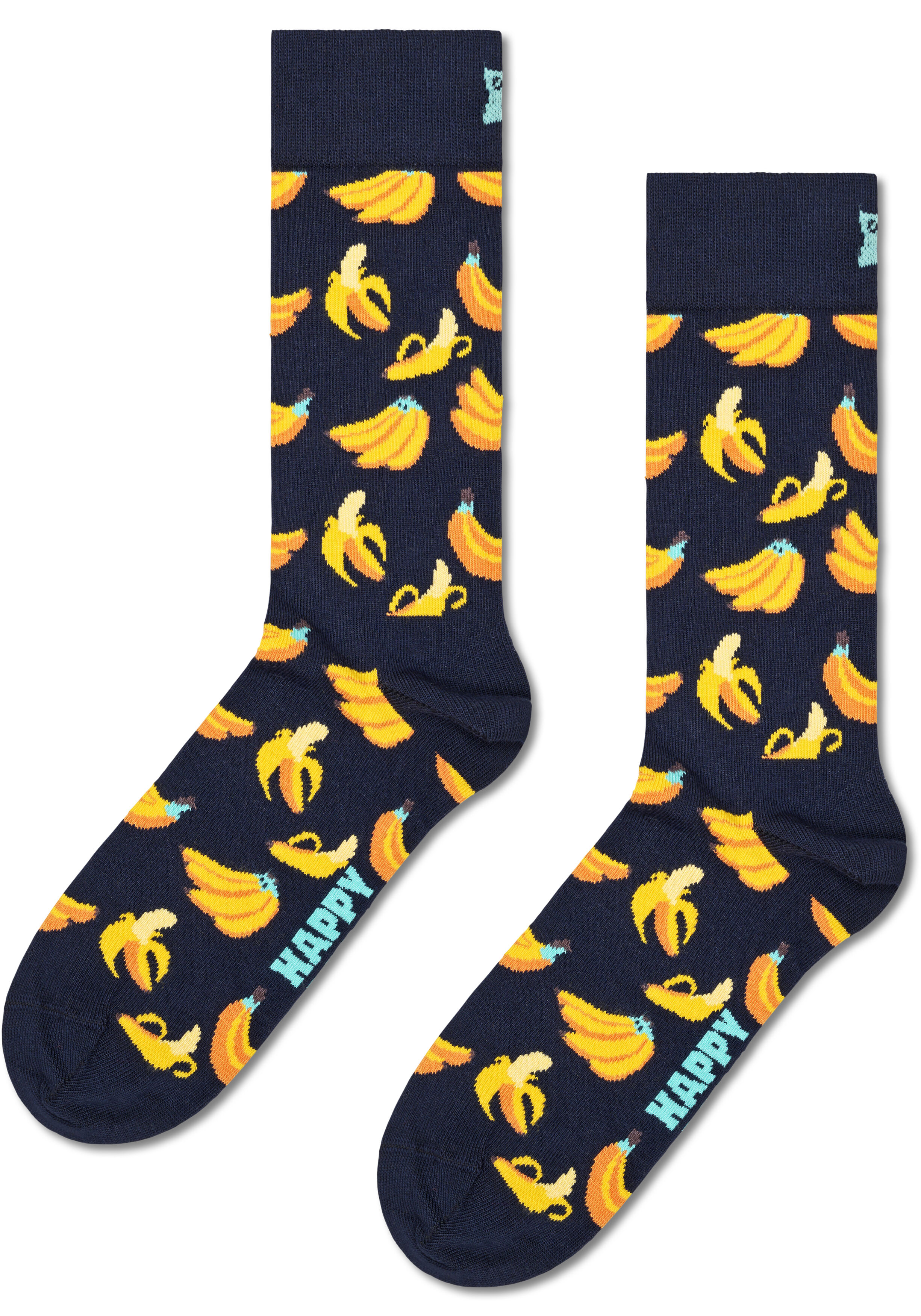 Happy Socks Classic Rubber Ducks Socks (5-pack), unisex sokken, blauw