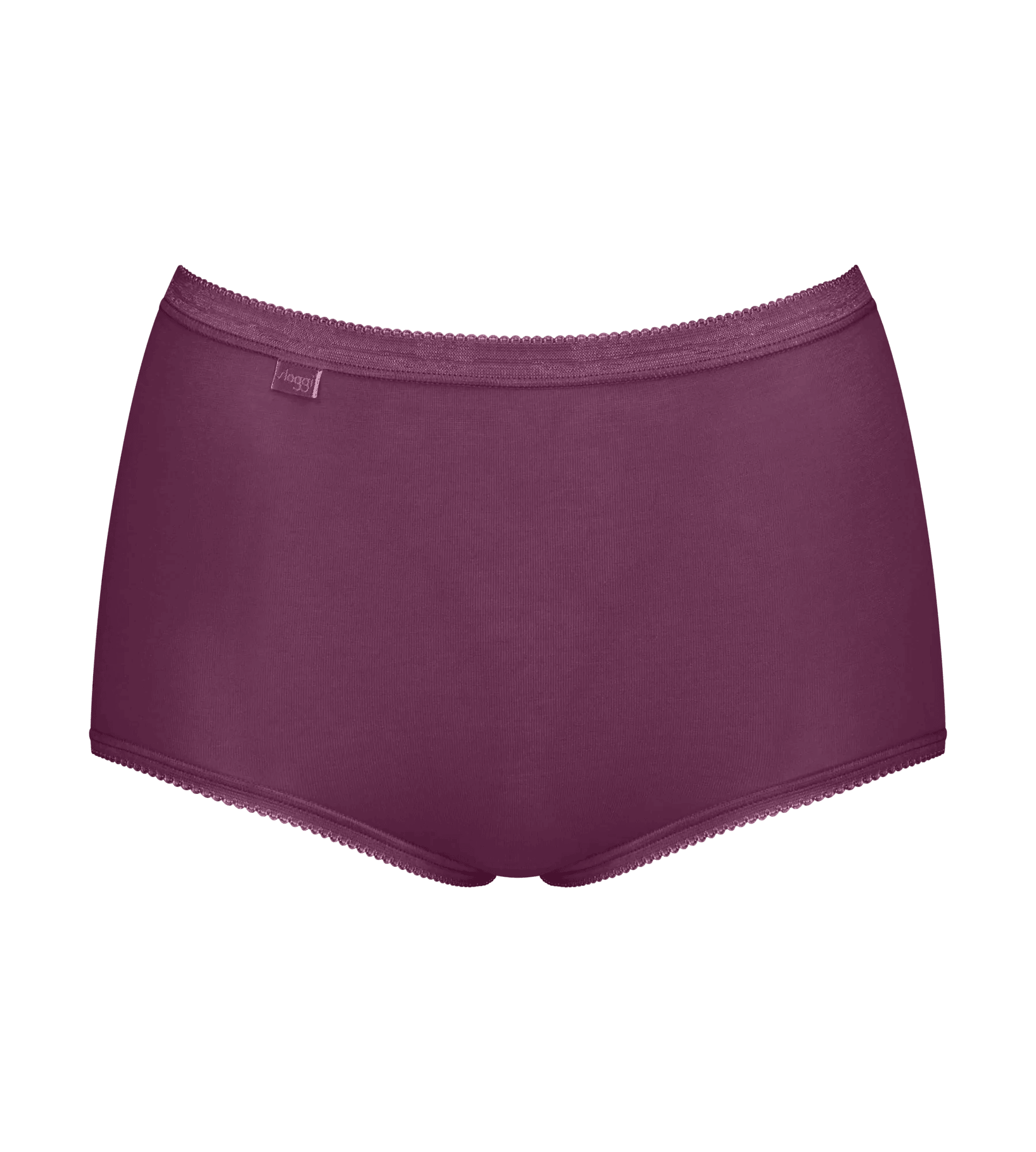 Sloggi Women Basic+ Maxi (4-pack), dames slip, heel lichtroze, roze, aubergine en grijs