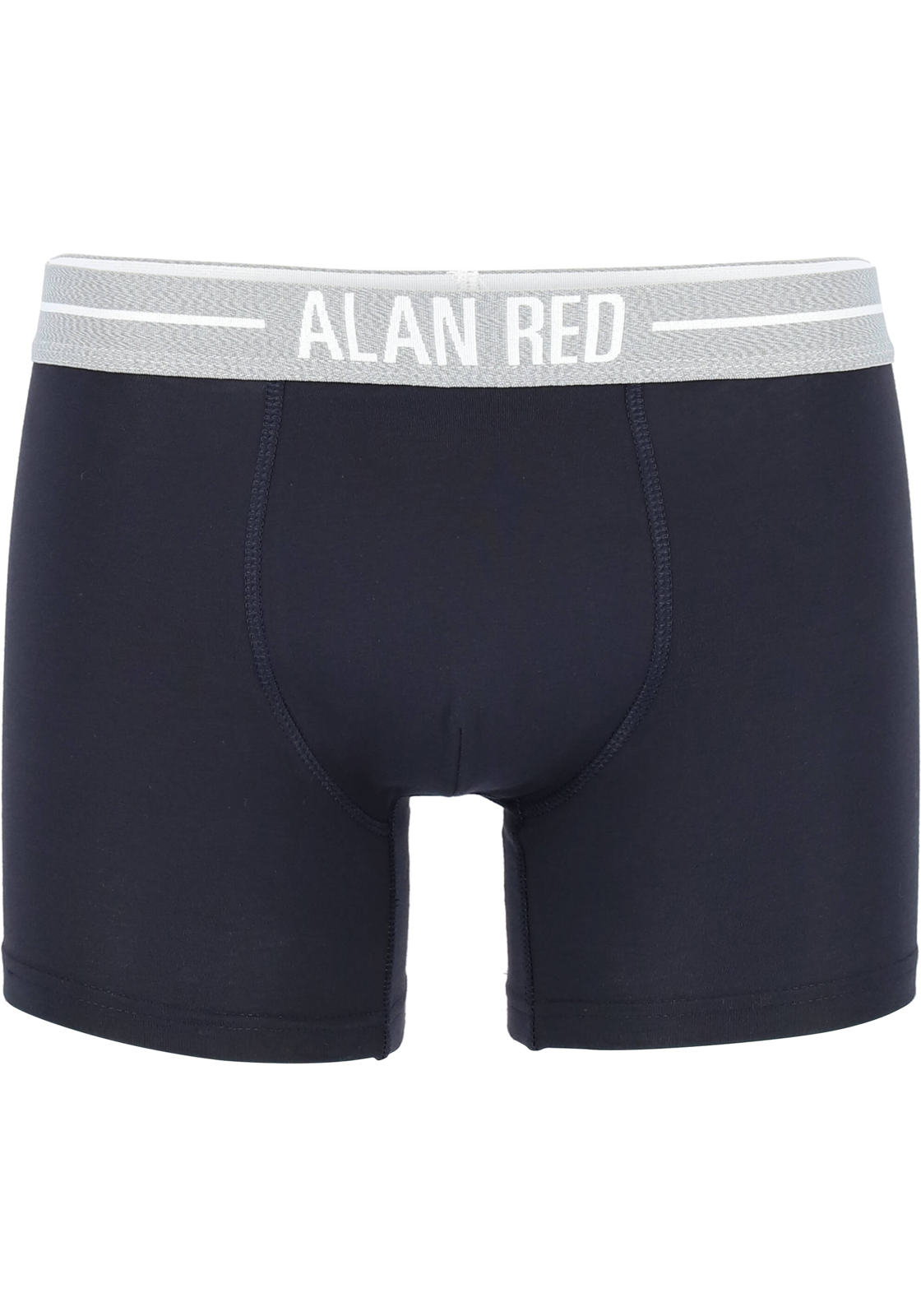 7001_navy_foto_1_met_binnenkant ALAN RED boxershorts (2-pack), navy blauw